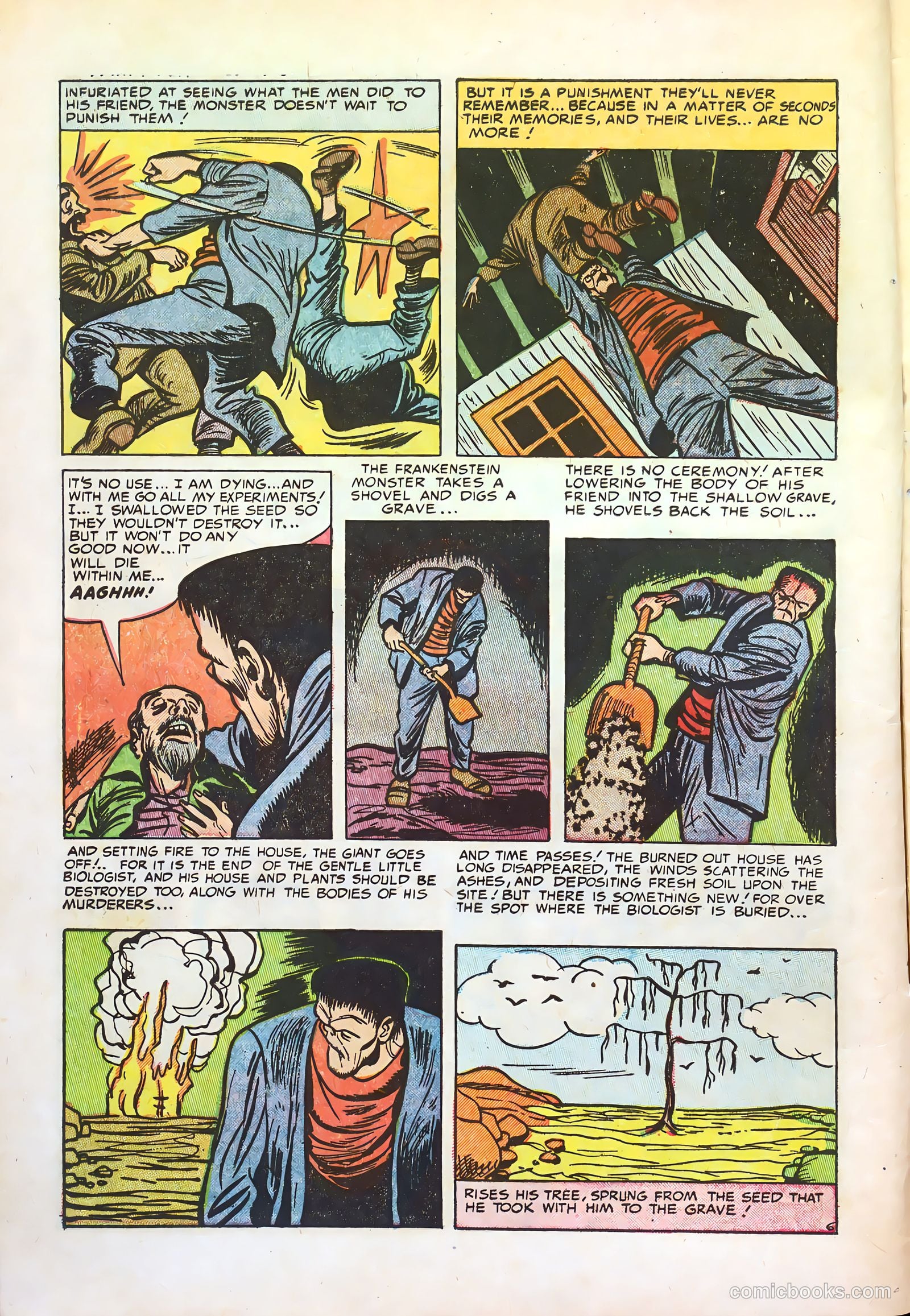 Frankenstein #31 — page 8 of 36