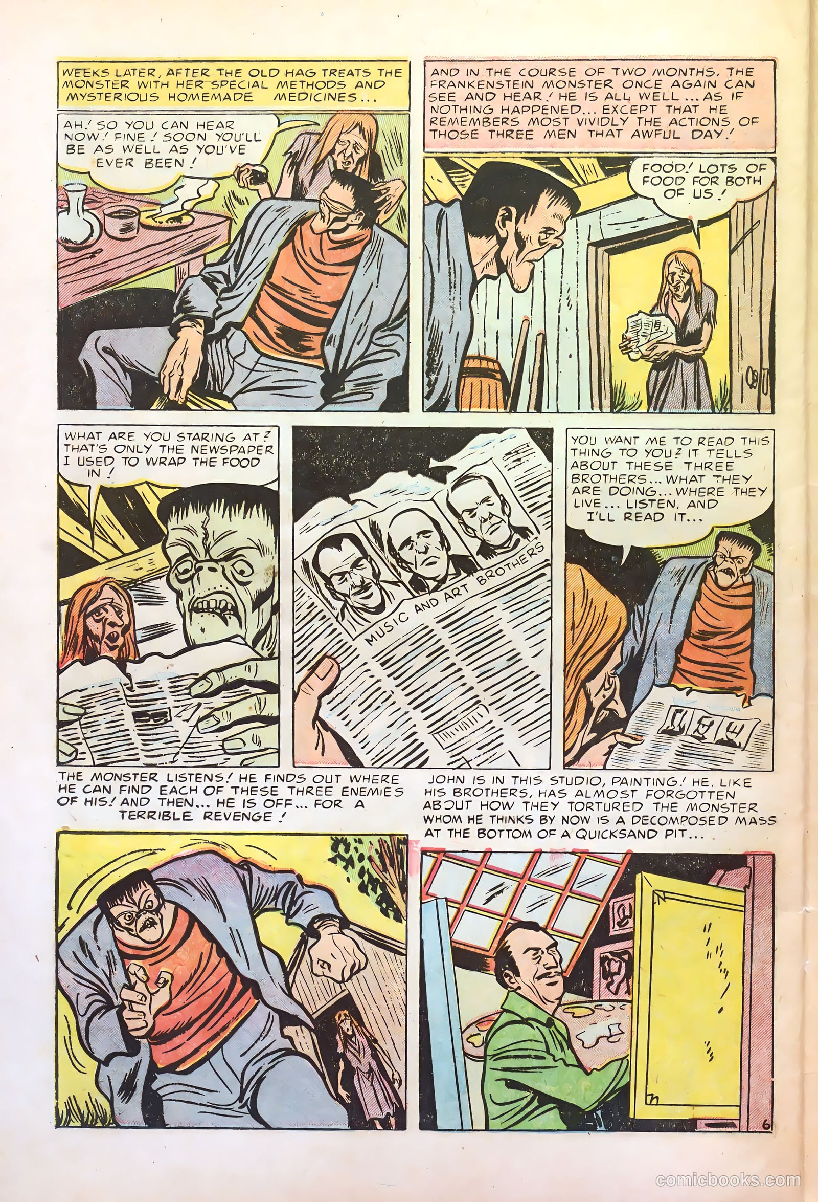 Frankenstein #31 — page 28 of 36