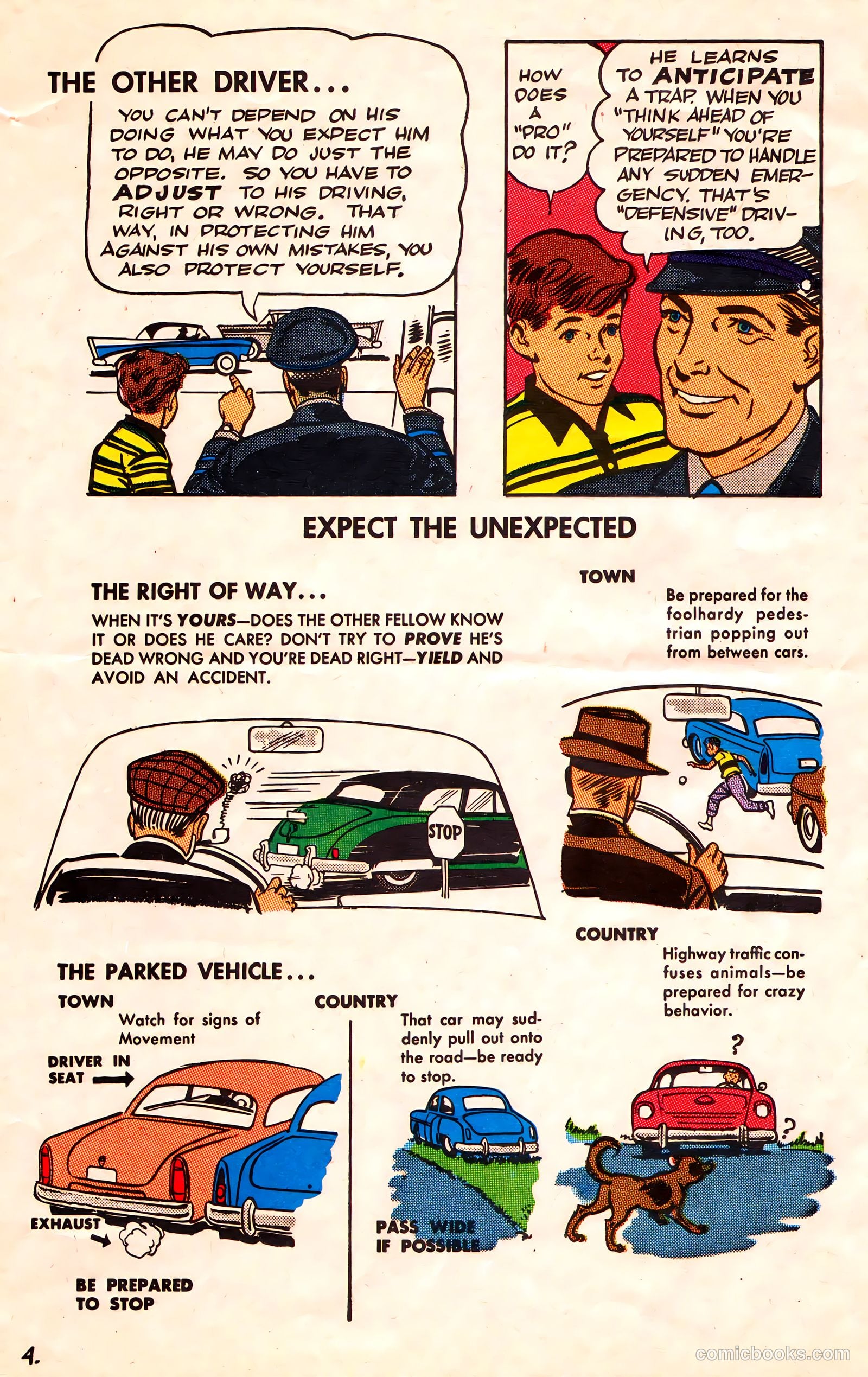 Driving Like a Pro #nn — page 4 of 15