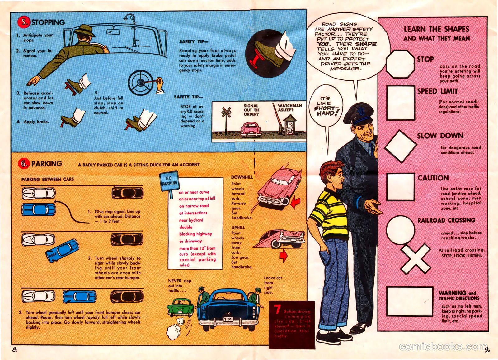 Driving Like a Pro #nn — page 8 of 15