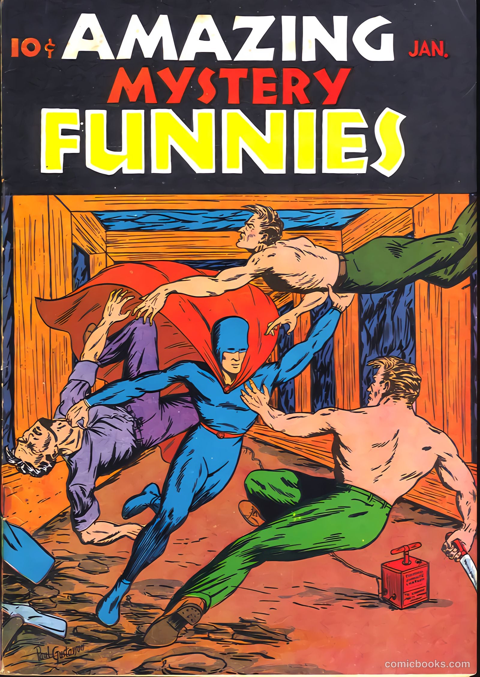 Amazing Mystery Funnies #17 — page 1 of 68