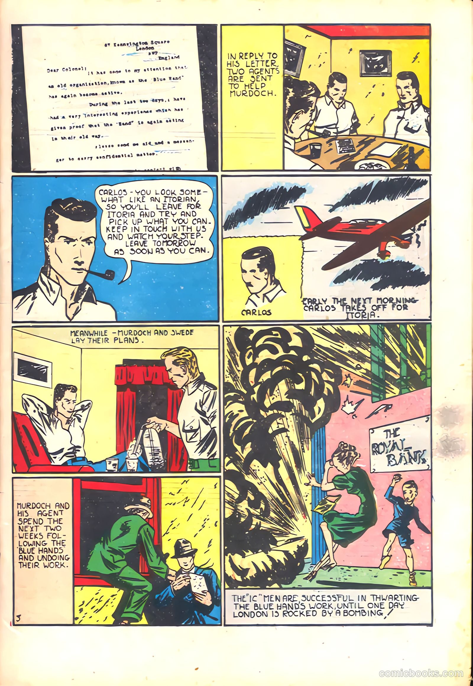 Amazing Mystery Funnies #17 — page 19 of 68