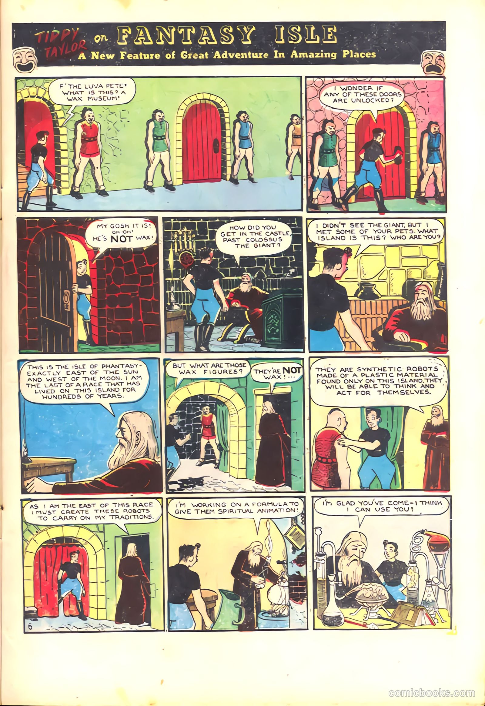 Amazing Mystery Funnies #17 — page 29 of 68