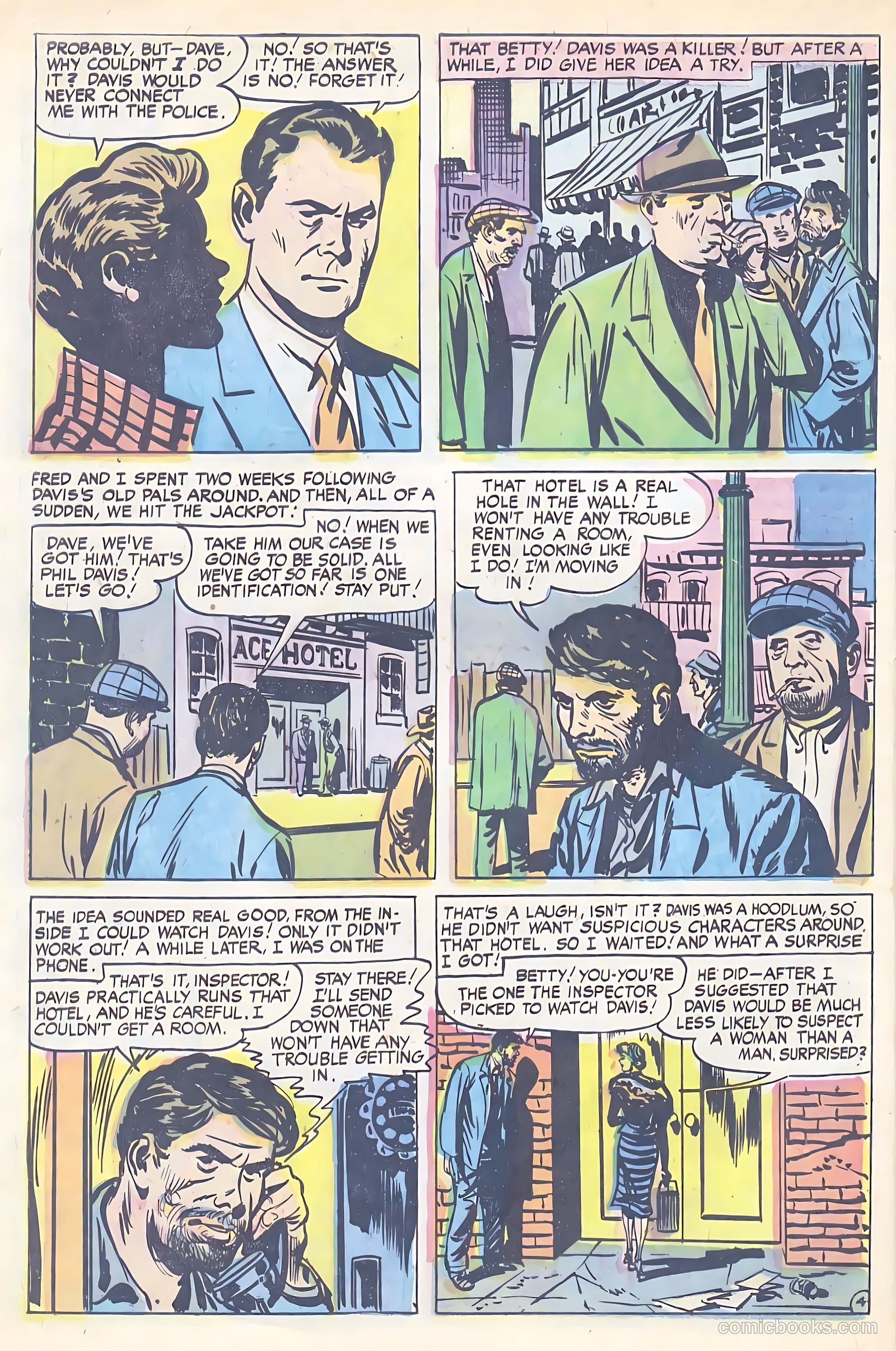 Justice Traps the Guilty #88 — page 6 of 36