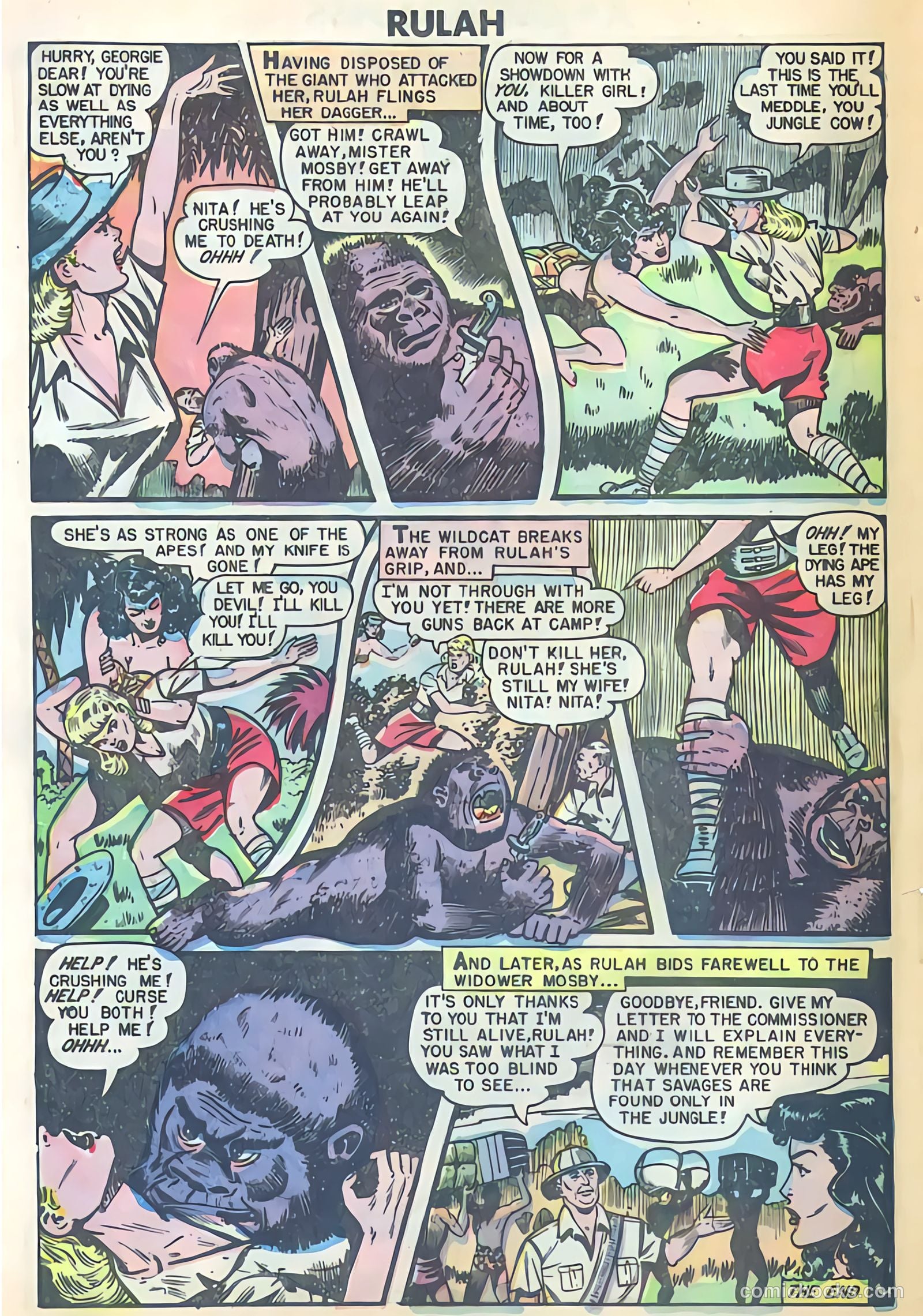 Rulah Jungle Goddess #20 — page 33 of 37