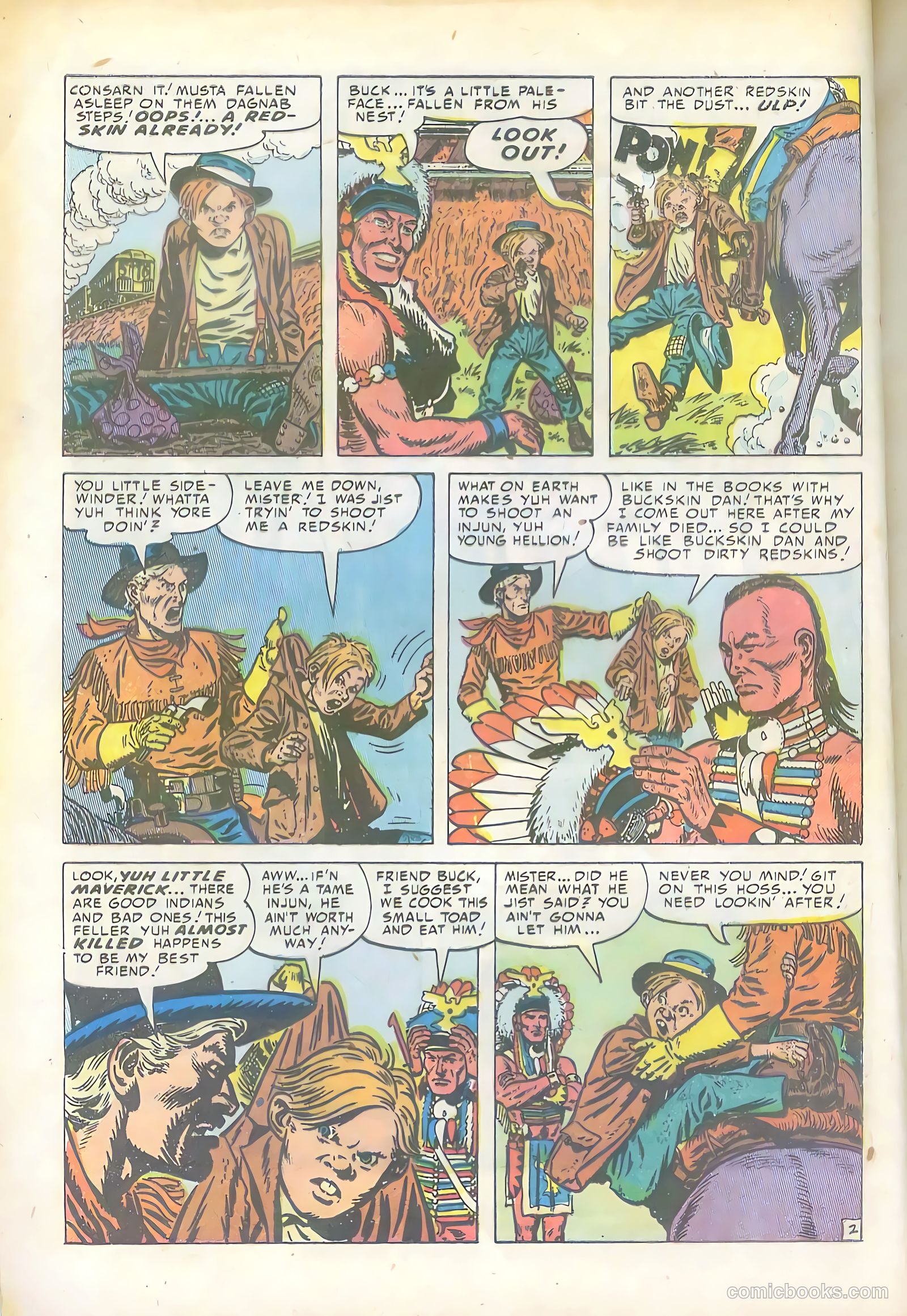 Prize Comics Western #97 — page 4 of 36