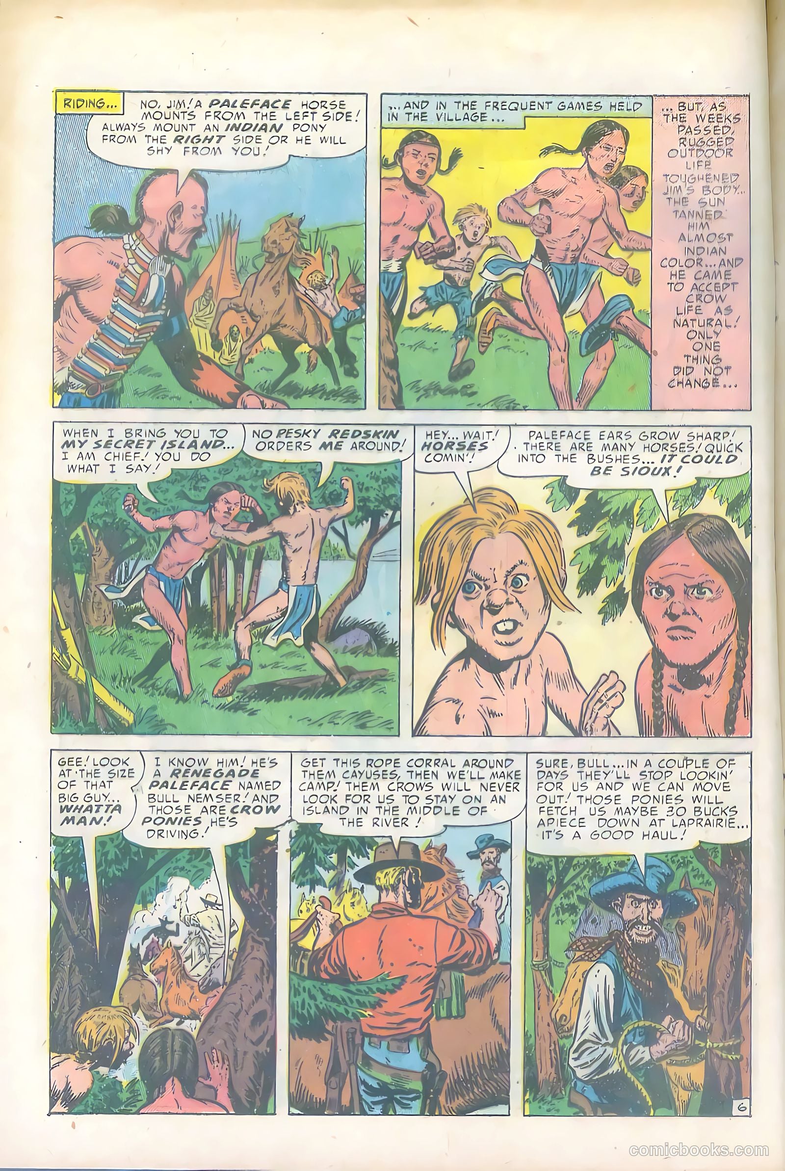 Prize Comics Western #97 — page 8 of 36