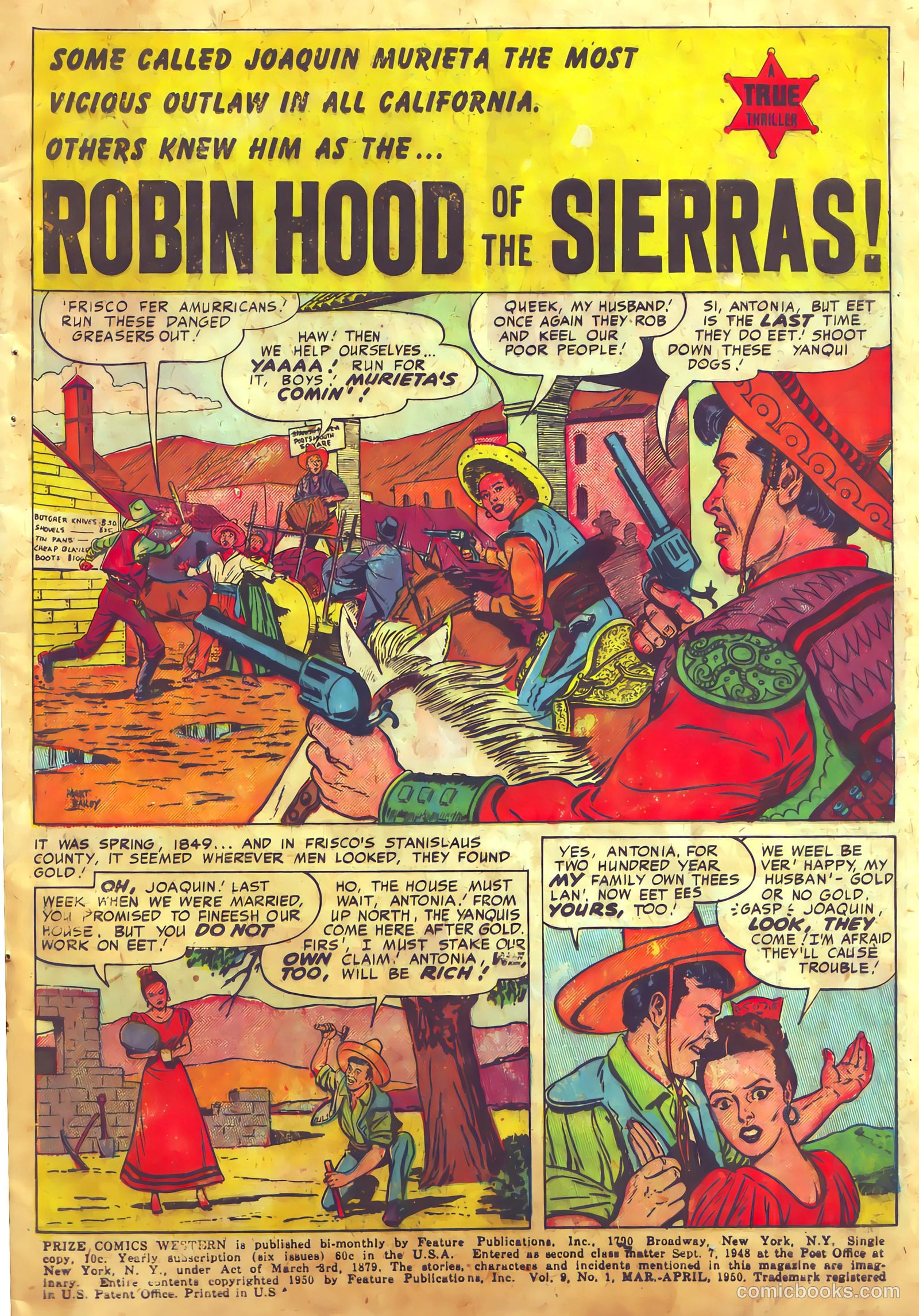 Prize Comics Western #80 — page 3 of 52