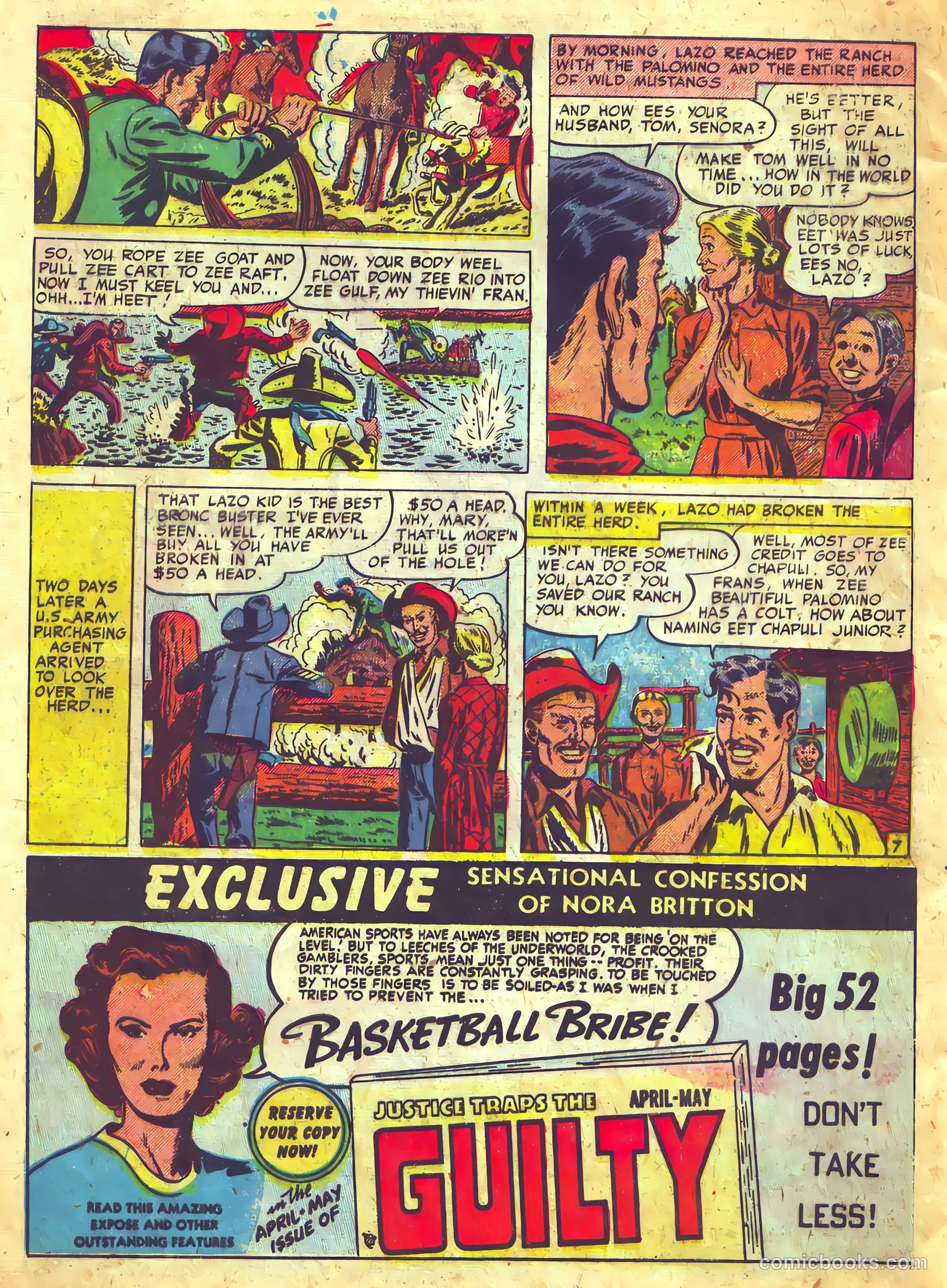Prize Comics Western #80 — page 48 of 52