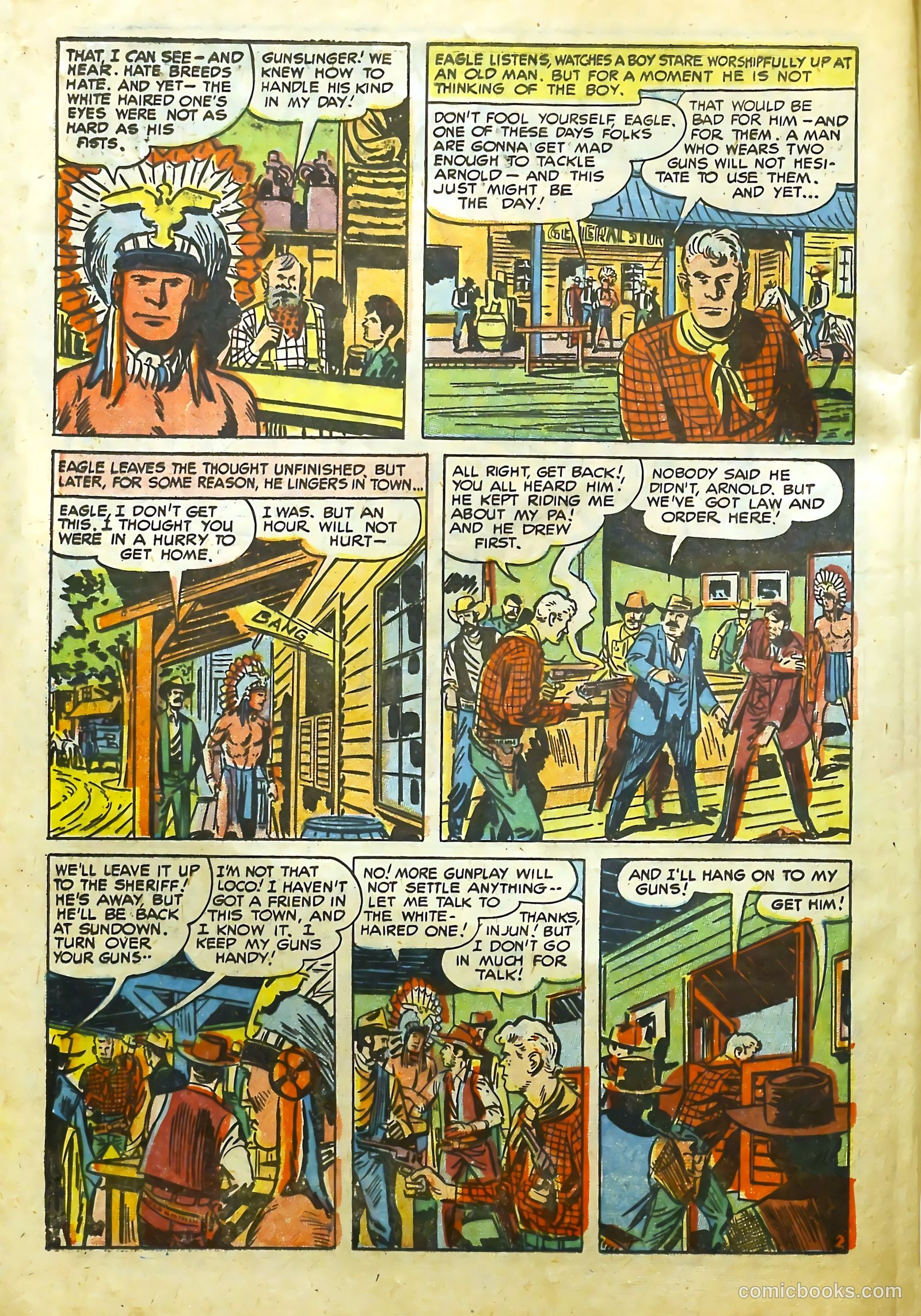 Prize Comics Western #114 — page 4 of 36