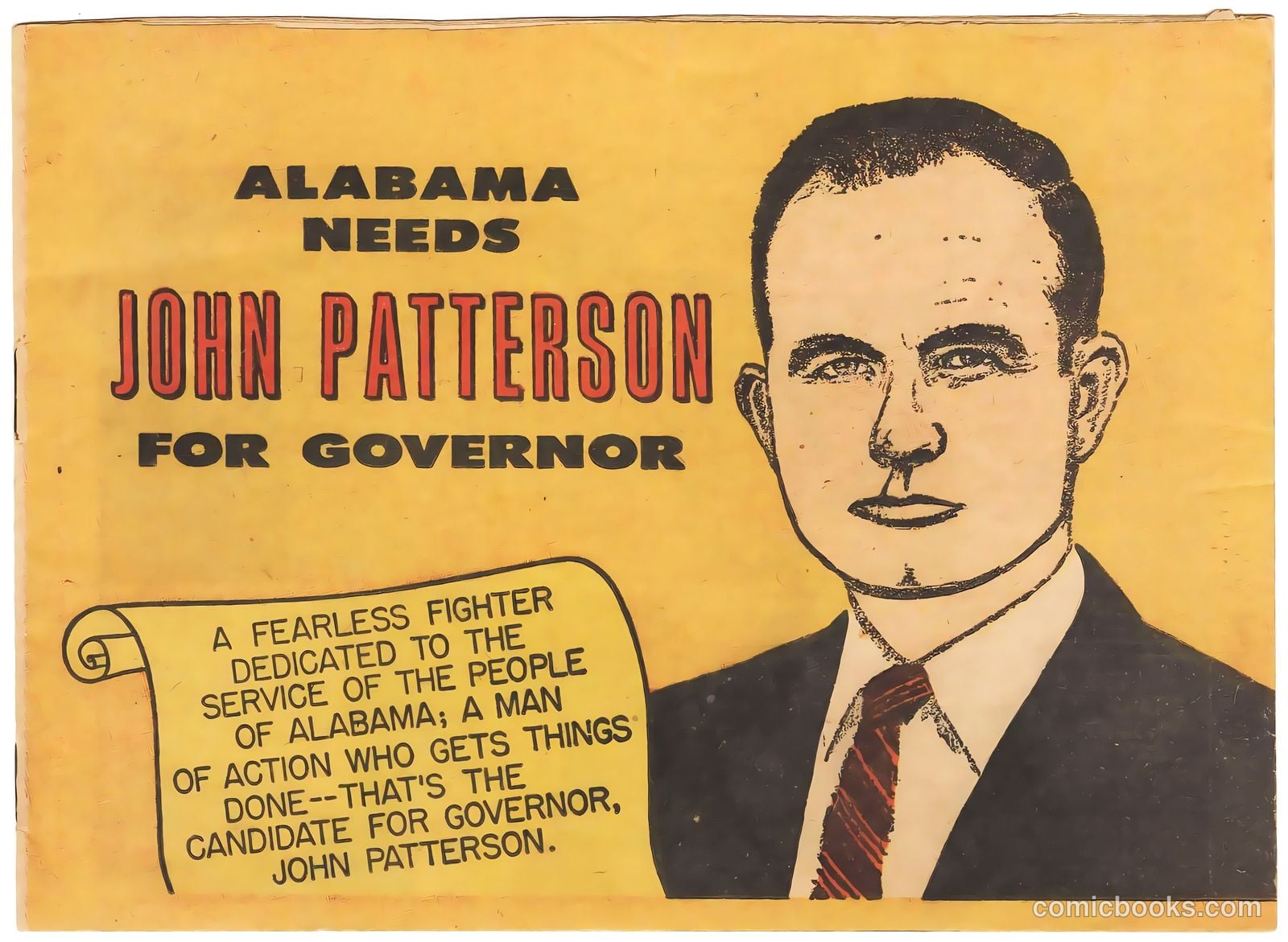 Alabama Needs John Patterson for Governor #nn — page 1 of 16