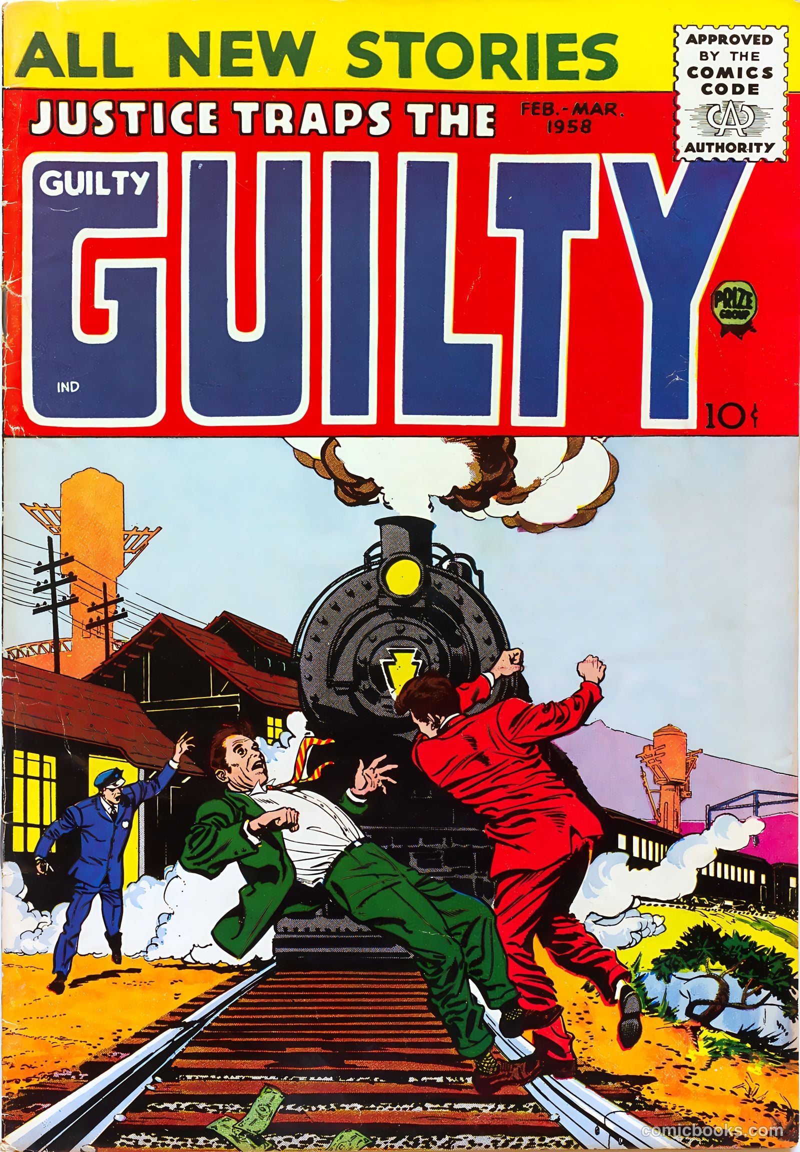 Justice Traps the Guilty #91 — page 1 of 36
