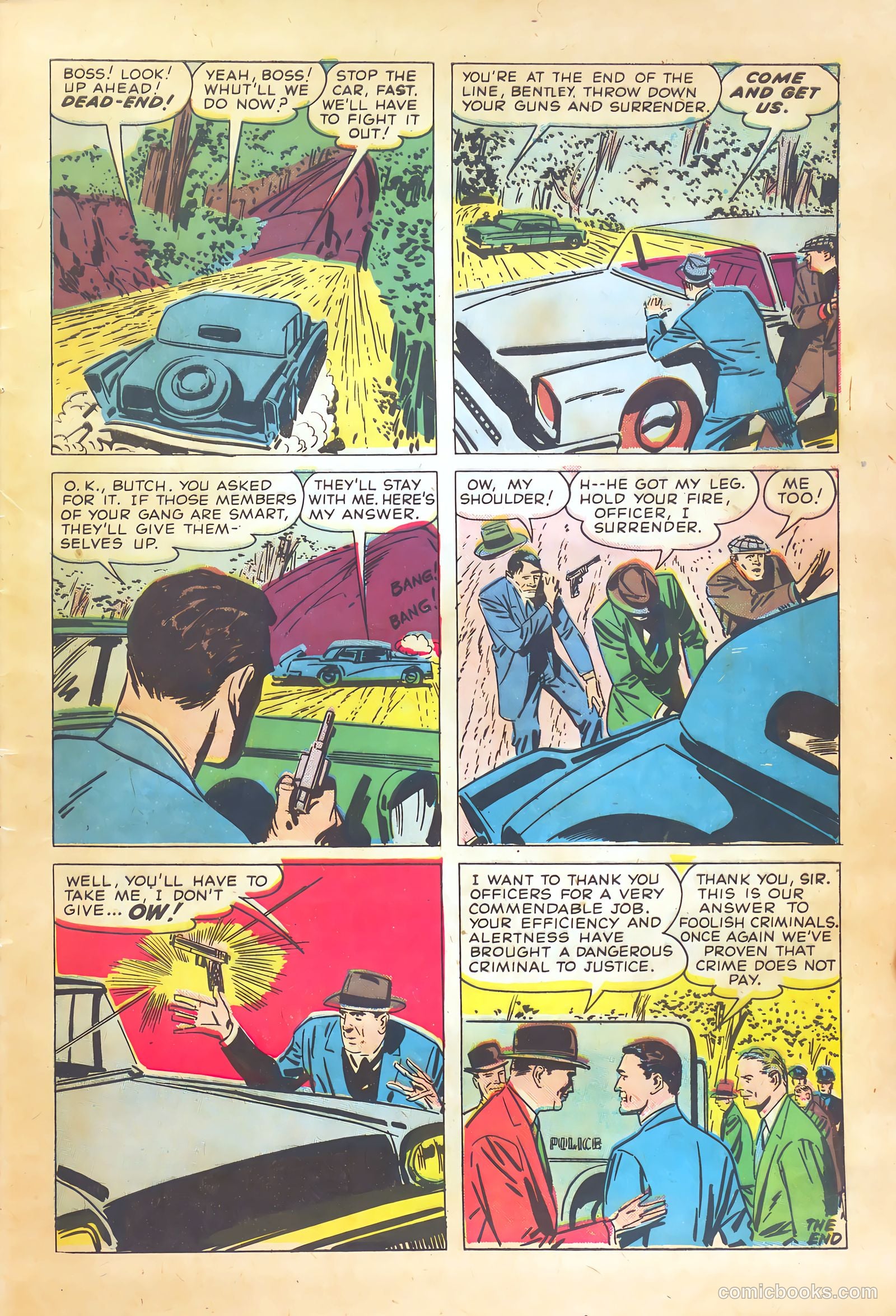 Justice Traps the Guilty #91 — page 33 of 36
