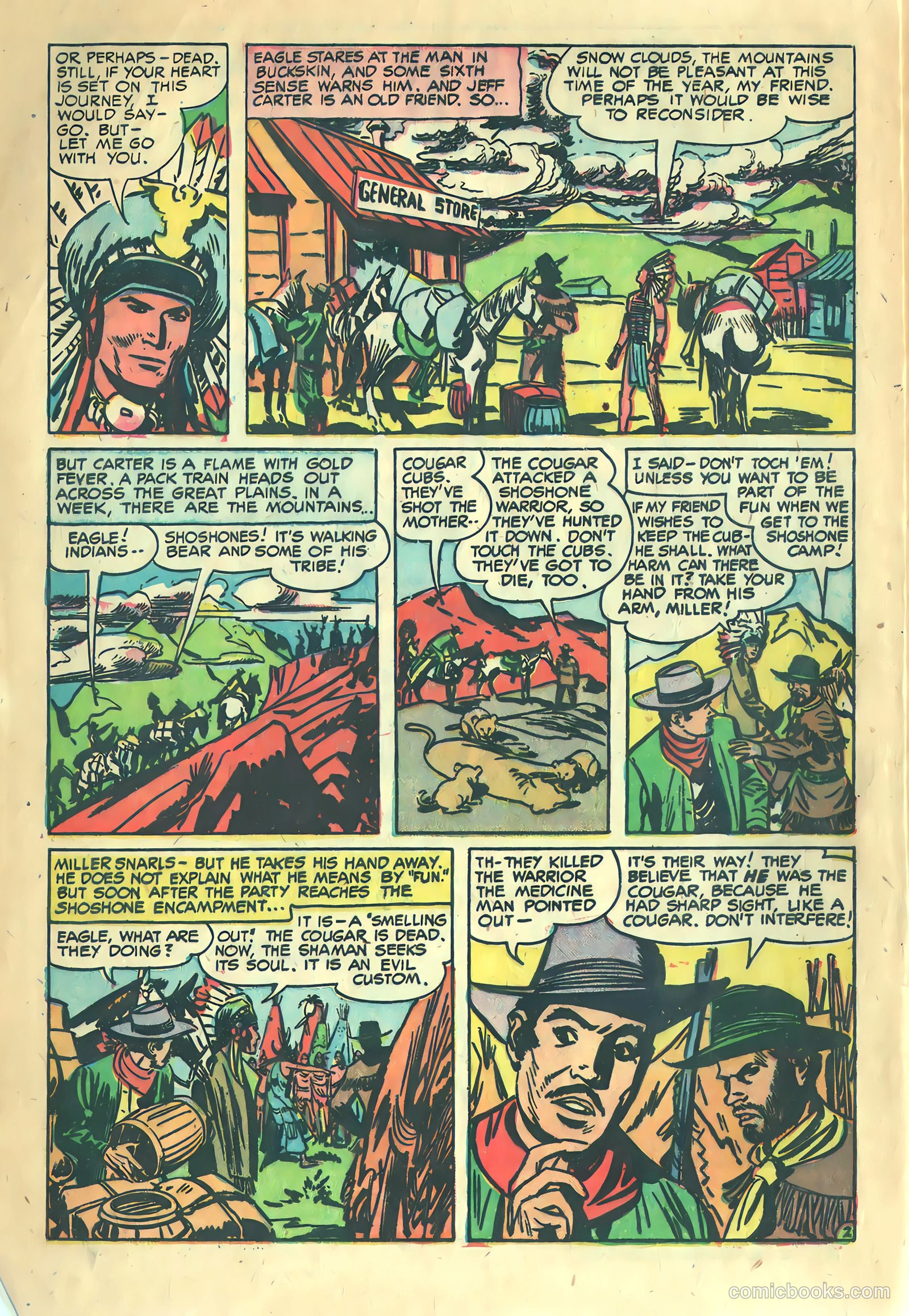 Prize Comics Western #115 — page 4 of 36