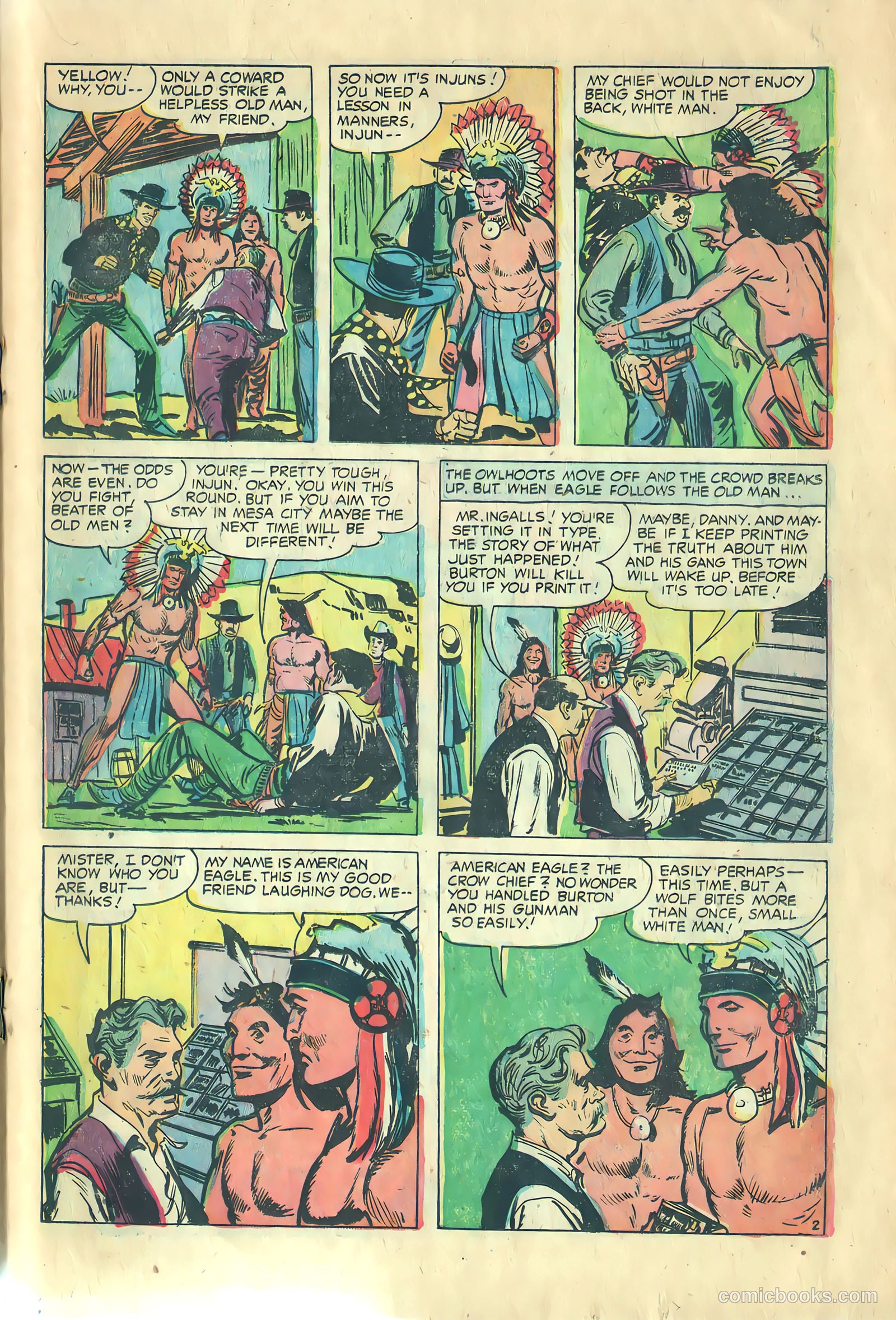 Prize Comics Western #115 — page 19 of 36