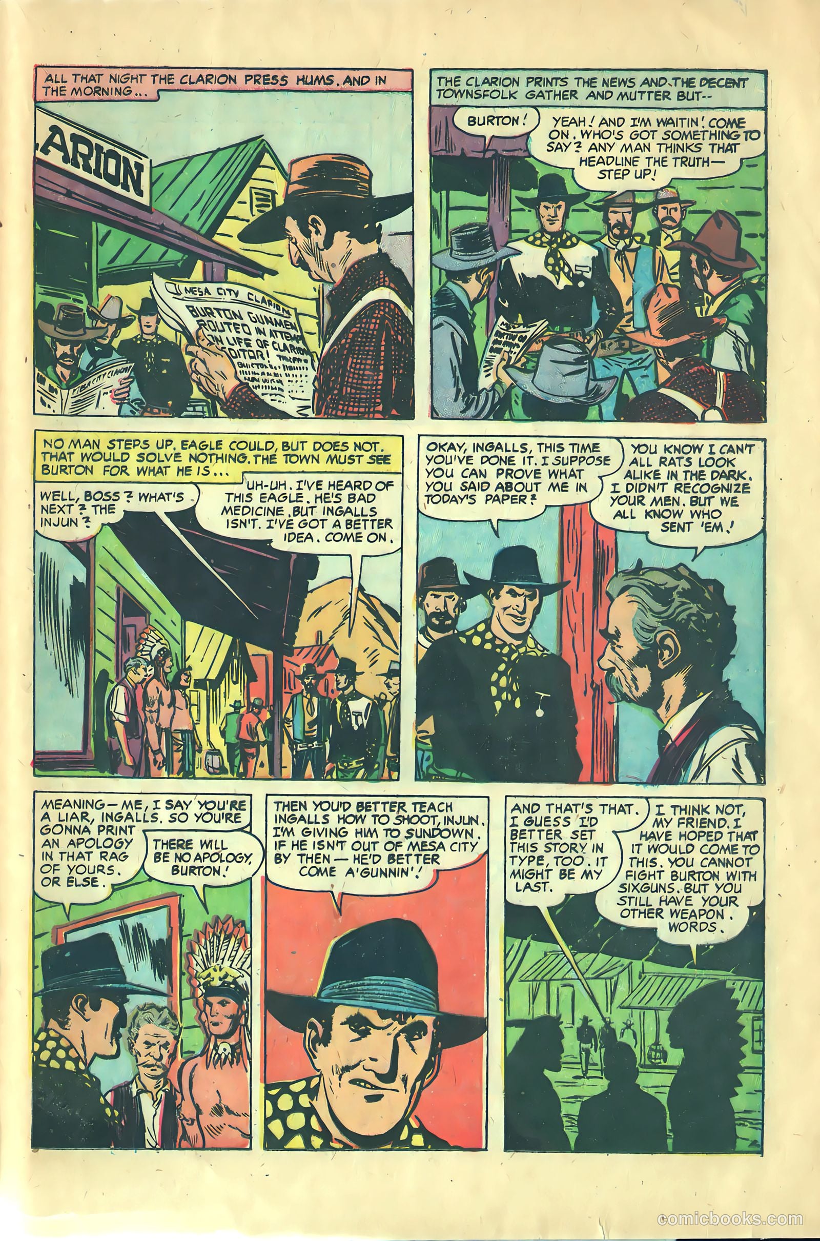 Prize Comics Western #115 — page 21 of 36
