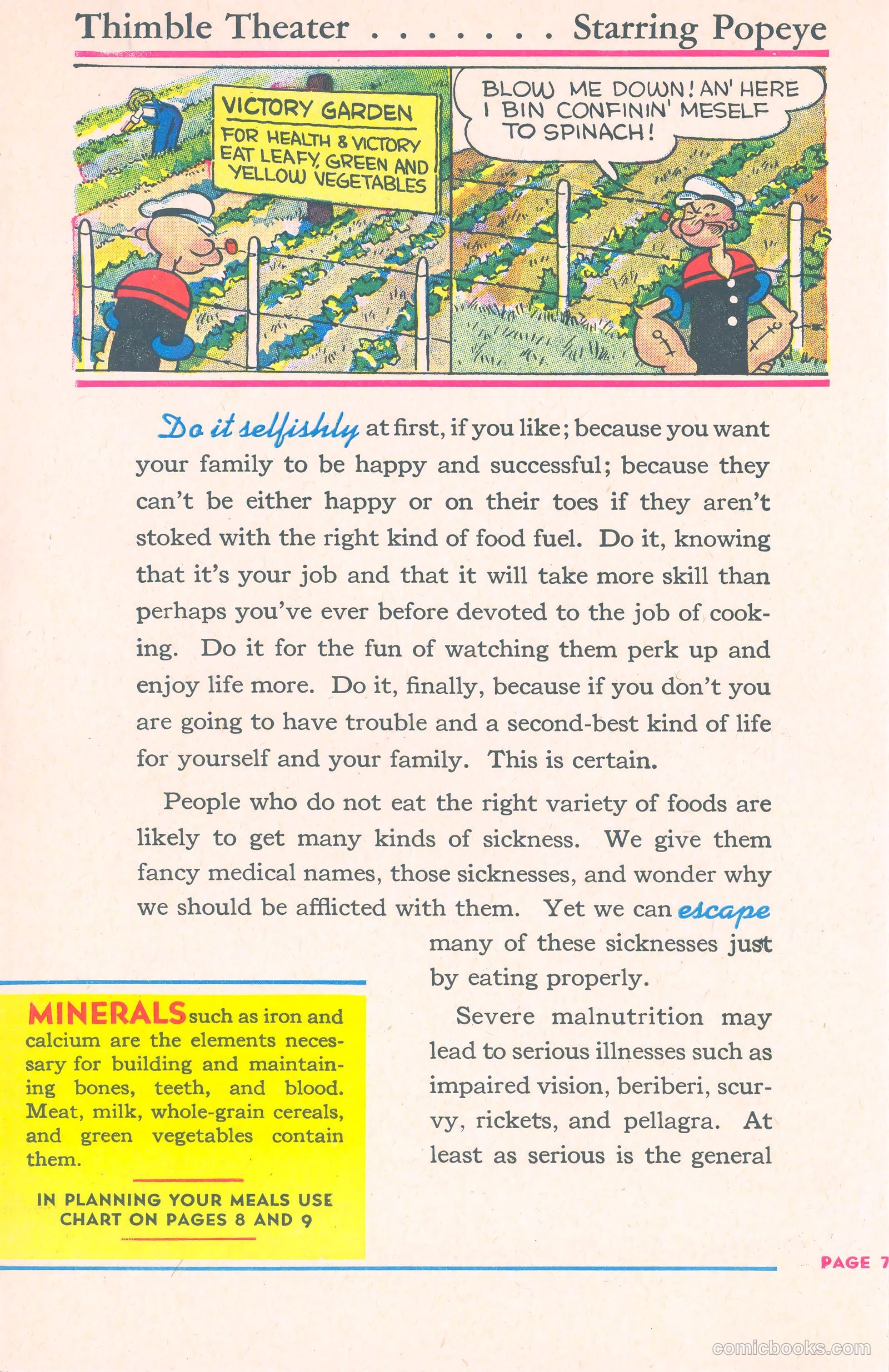 Eat Right to Work and Win #nn — page 7 of 16