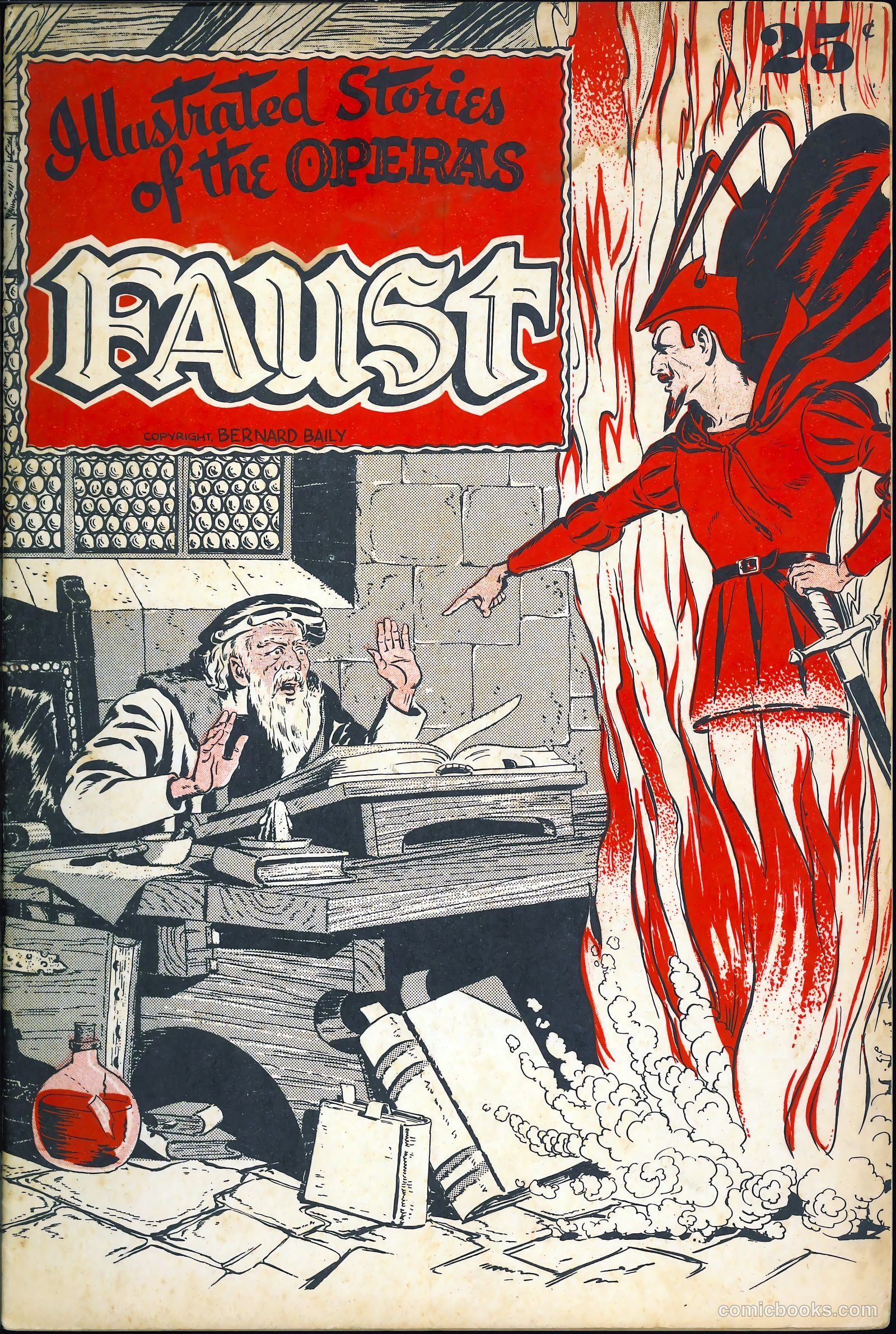 Illustrated Stories of the Operas: Faust #nn — page 1 of 20