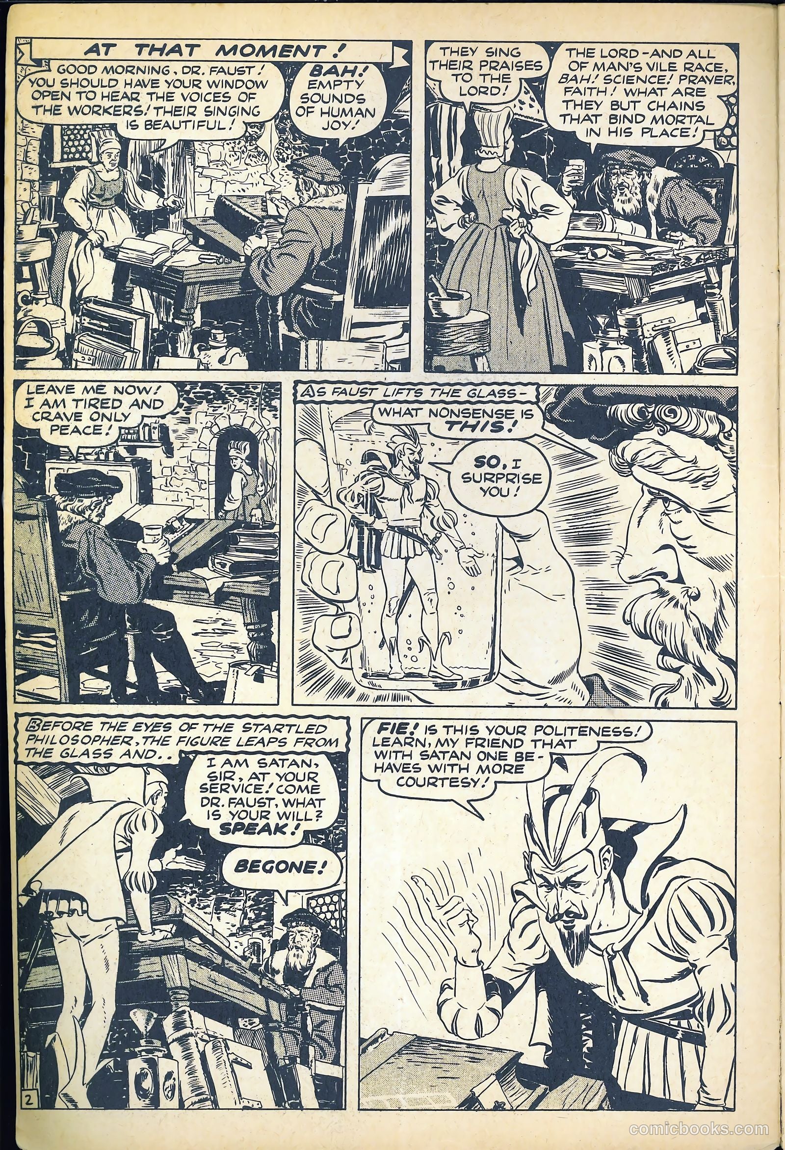 Illustrated Stories of the Operas: Faust #nn — page 4 of 20