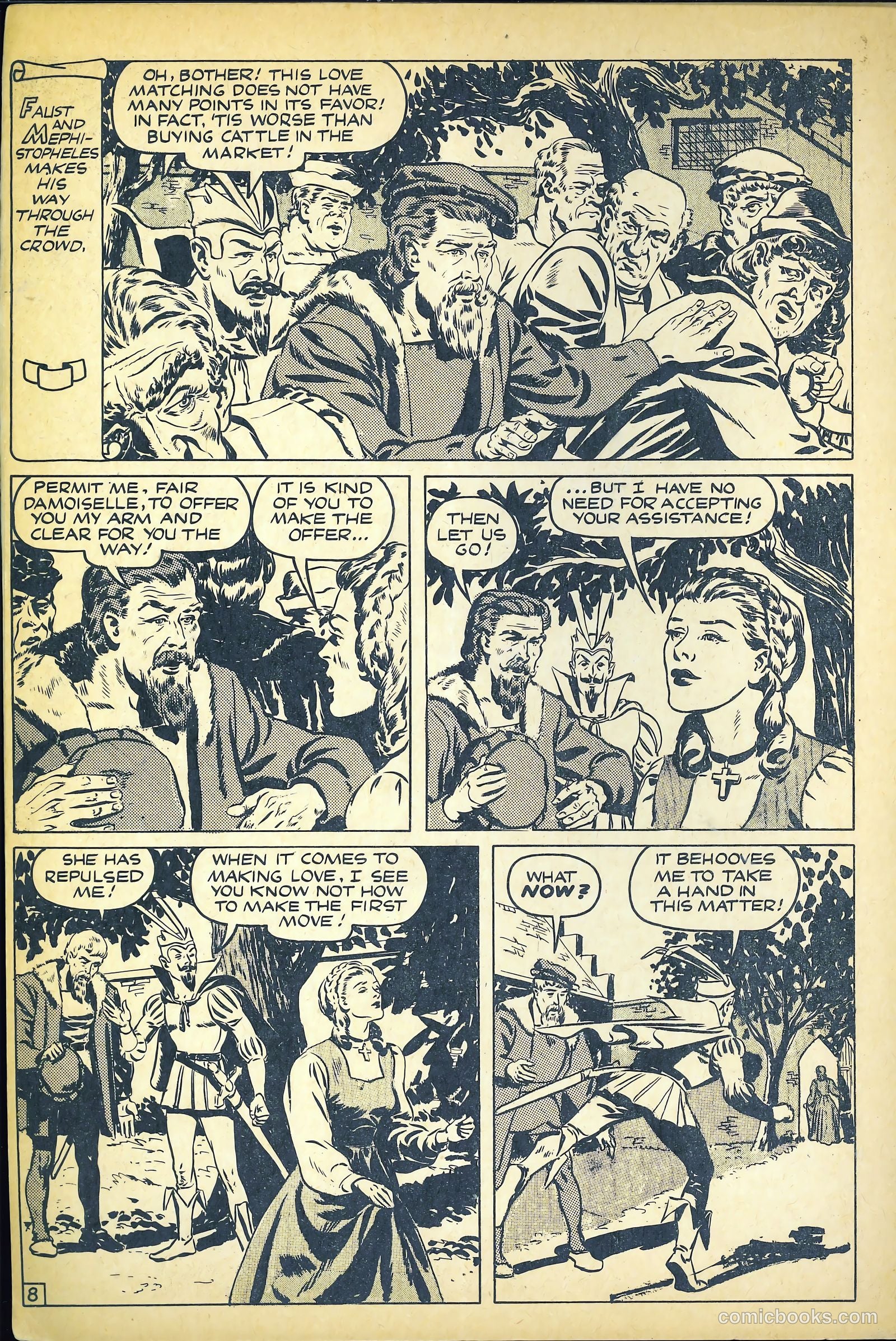 Illustrated Stories of the Operas: Faust #nn — page 10 of 20