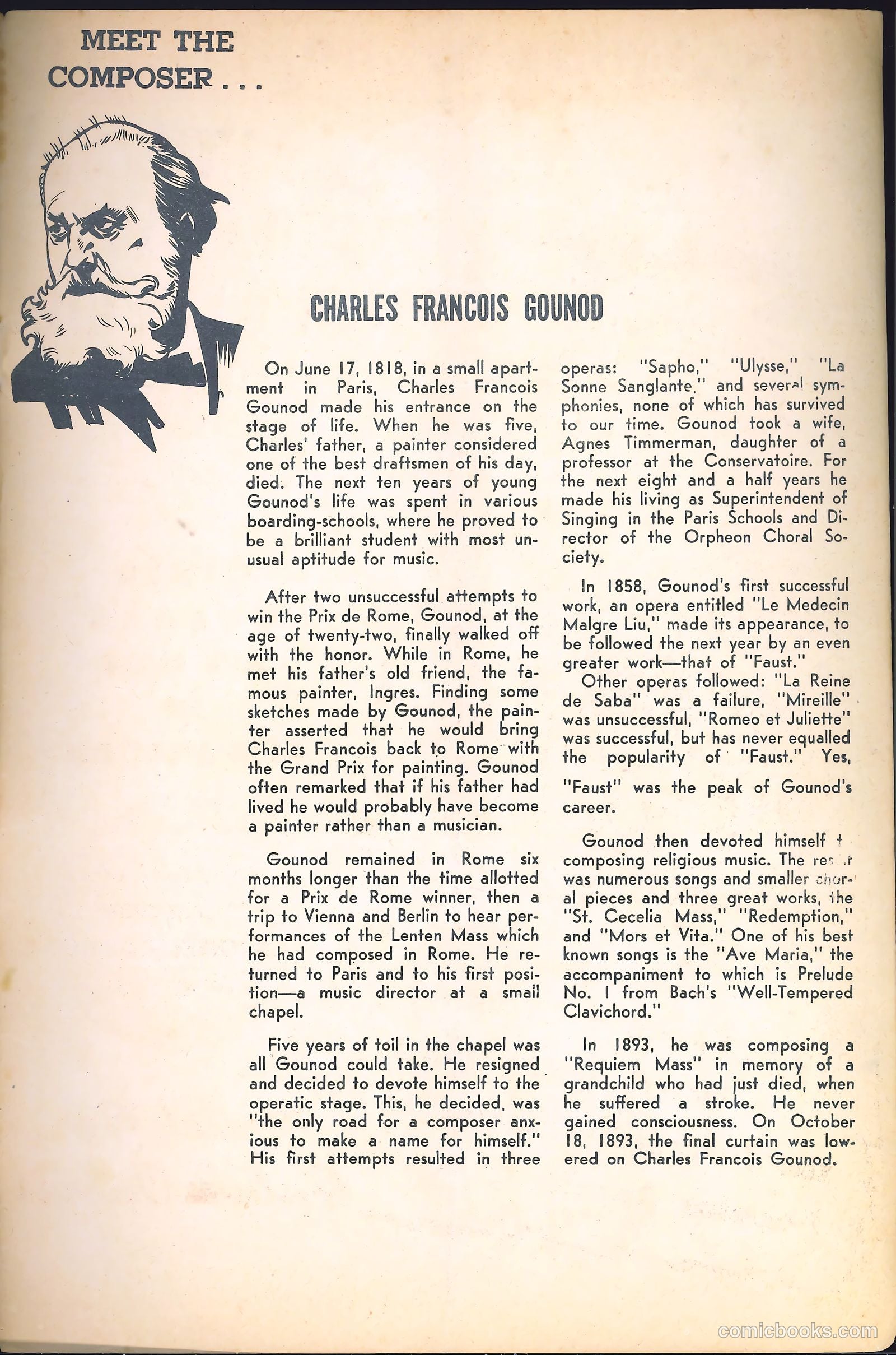 Illustrated Stories of the Operas: Faust #nn — page 19 of 20
