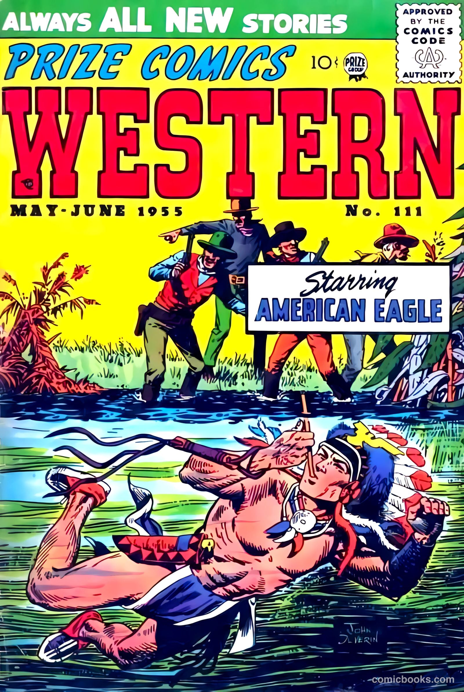 Prize Comics Western #111 — page 1 of 37