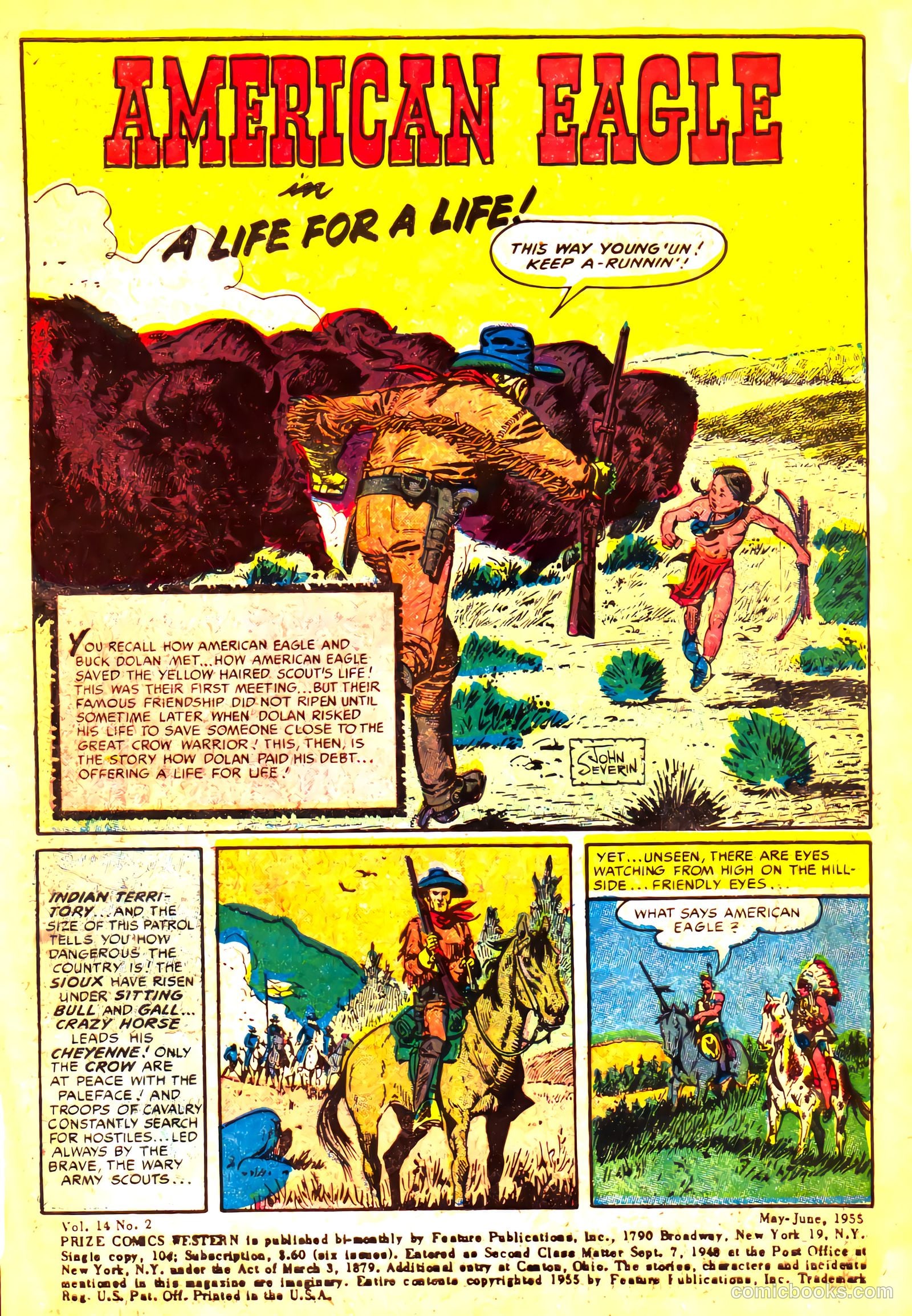 Prize Comics Western #111 — page 4 of 37