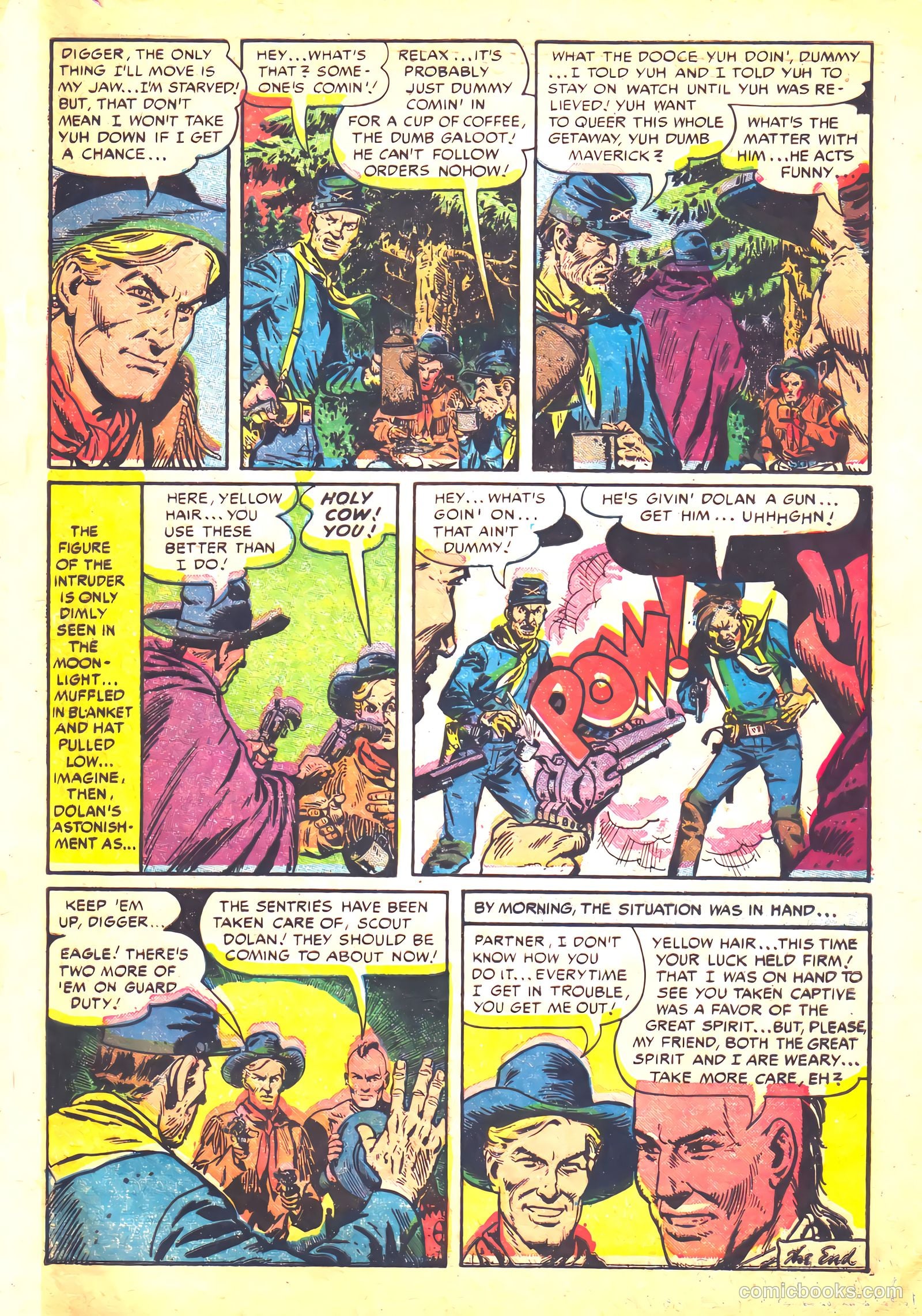 Prize Comics Western #111 — page 34 of 37