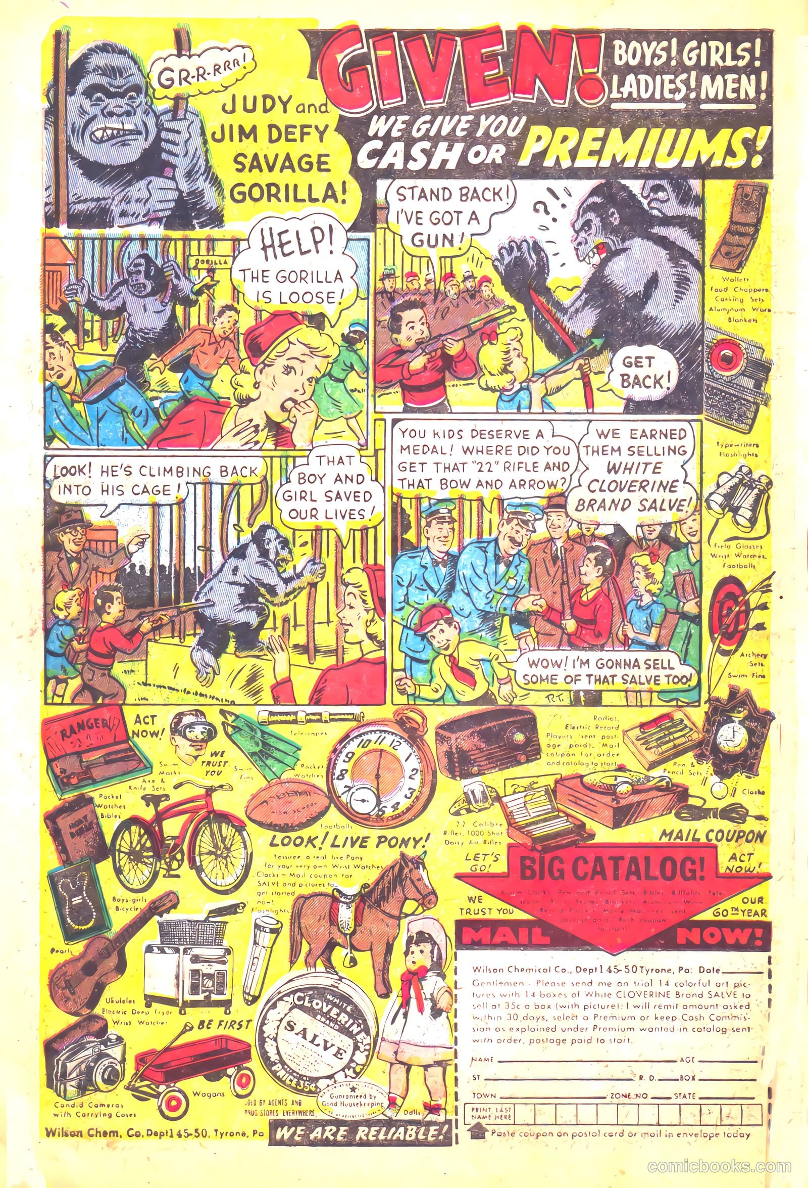 Prize Comics Western #111 — page 35 of 37