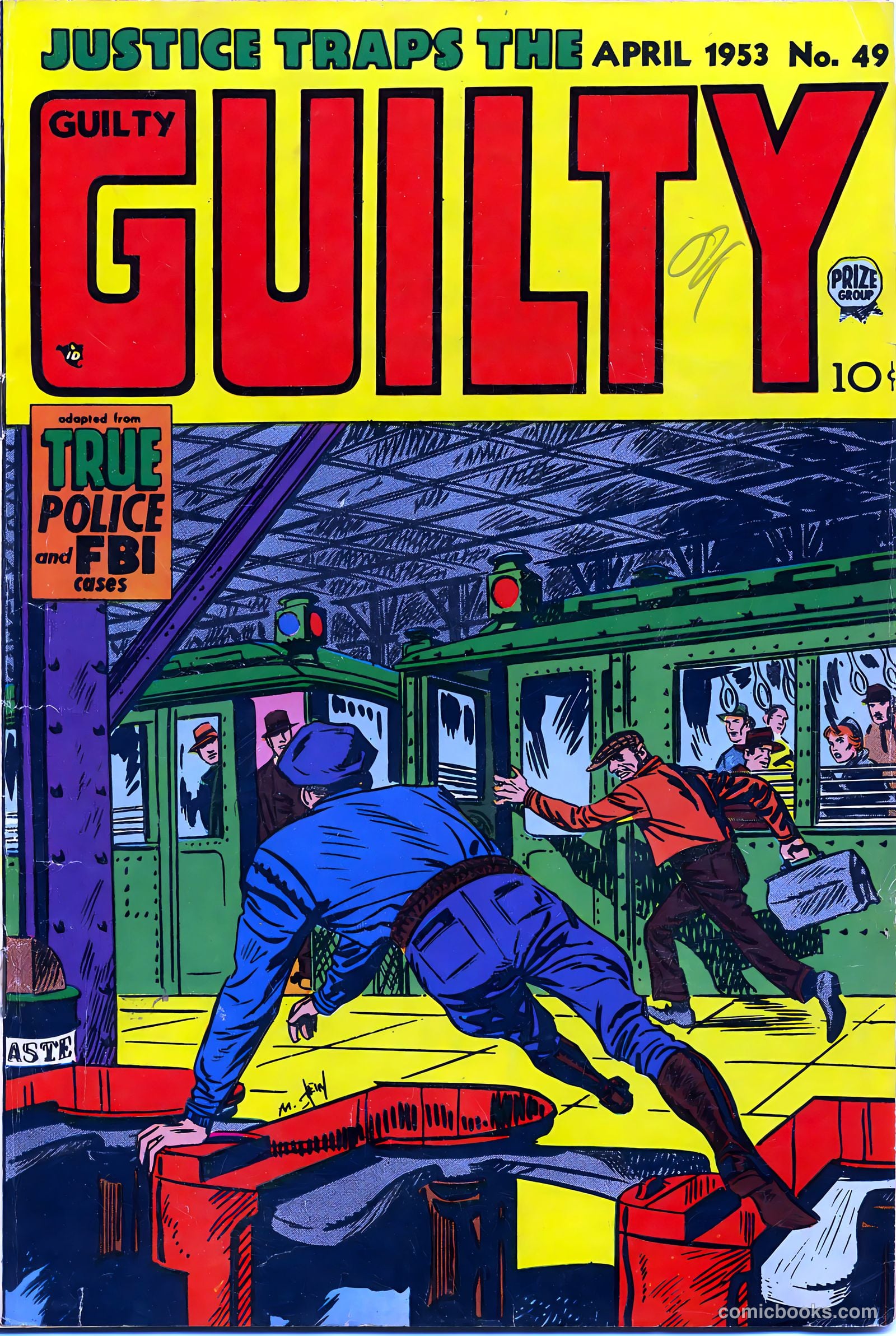 Justice Traps the Guilty #49 — page 1 of 36