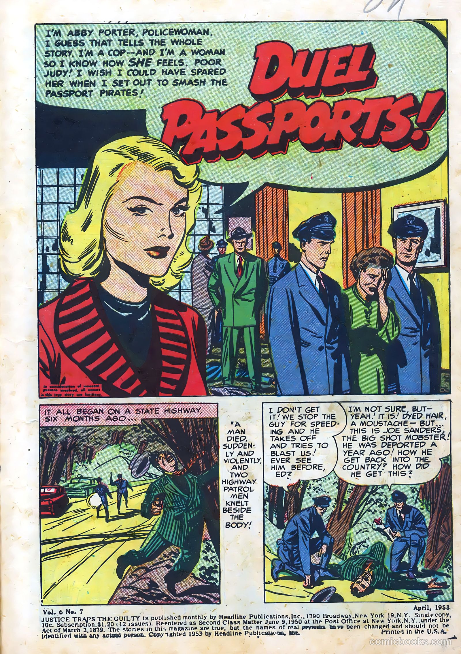 Justice Traps the Guilty #49 — page 3 of 36