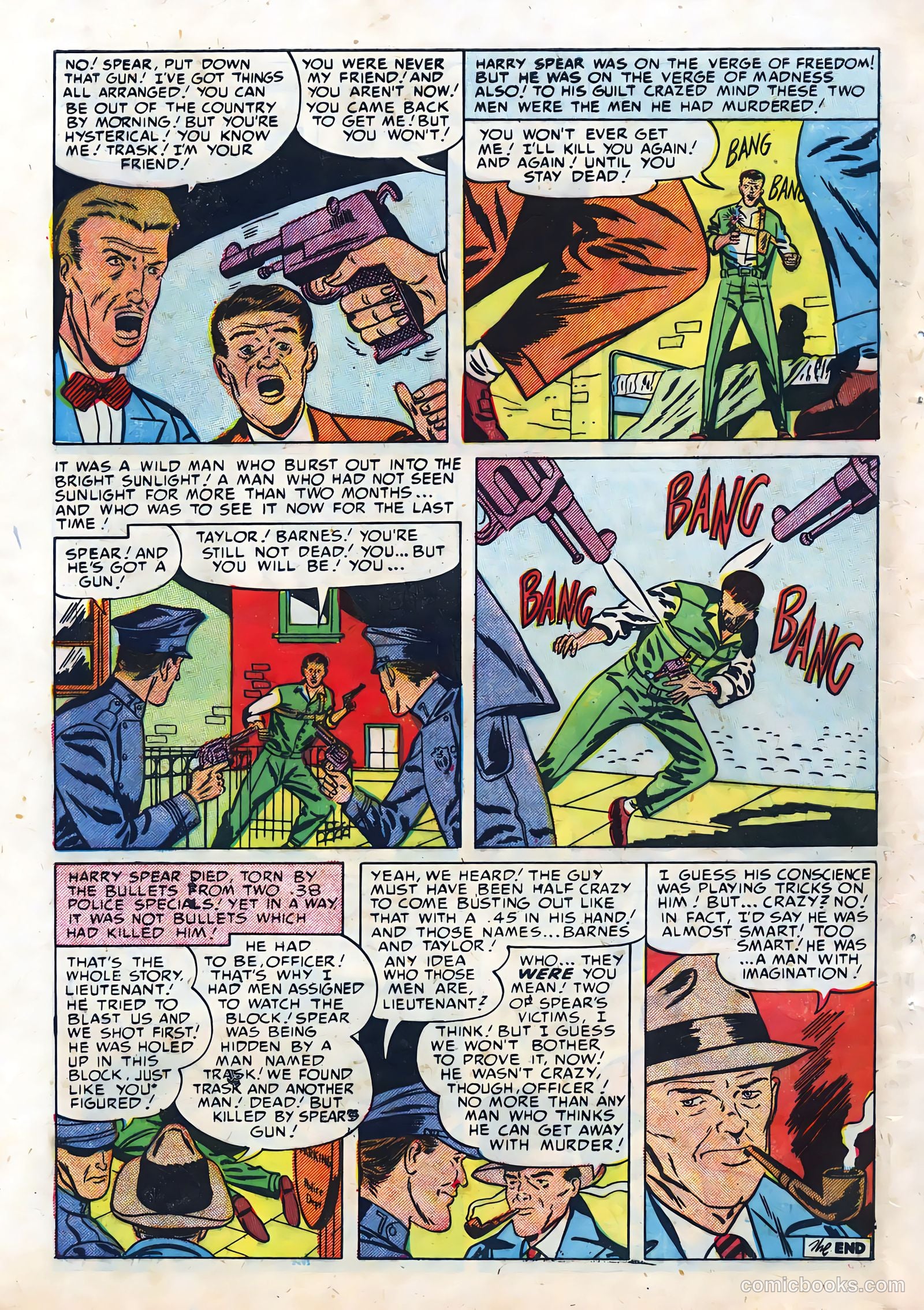 Justice Traps the Guilty #49 — page 32 of 36