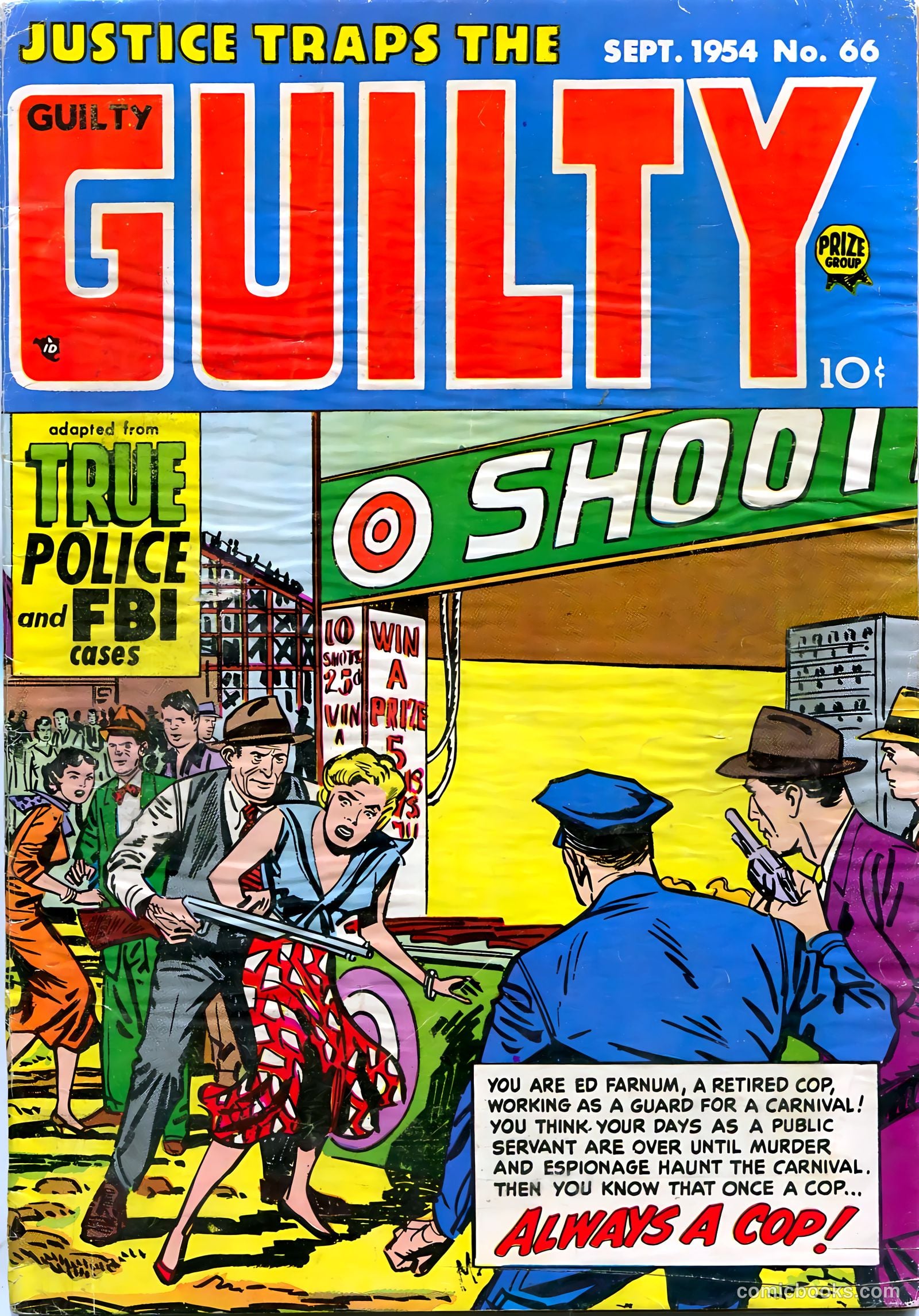 Justice Traps the Guilty #66 — page 1 of 36