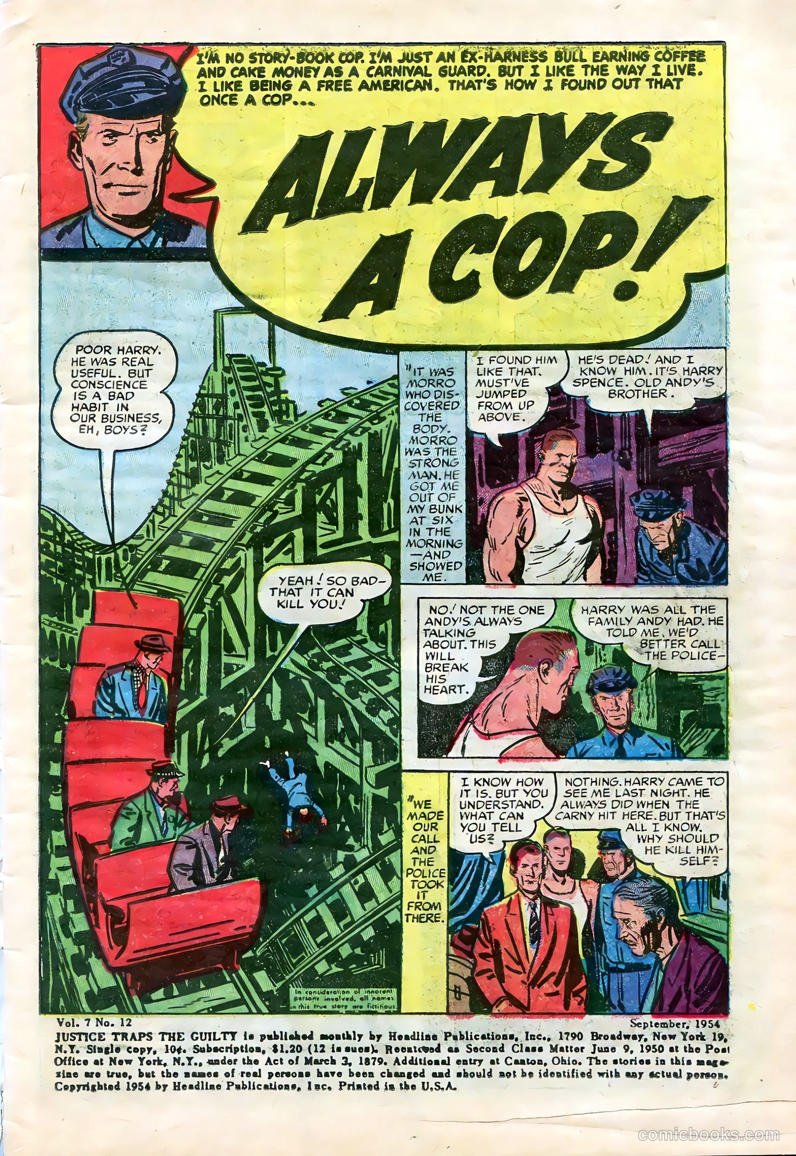 Justice Traps the Guilty #66 — page 3 of 36