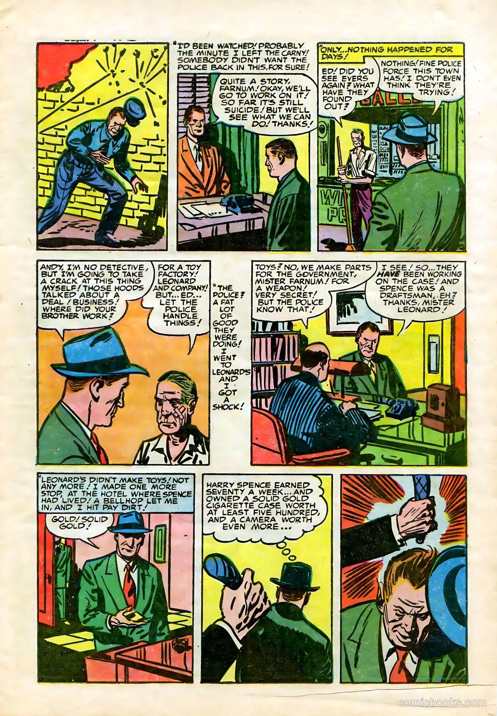 Justice Traps the Guilty #66 — page 5 of 36