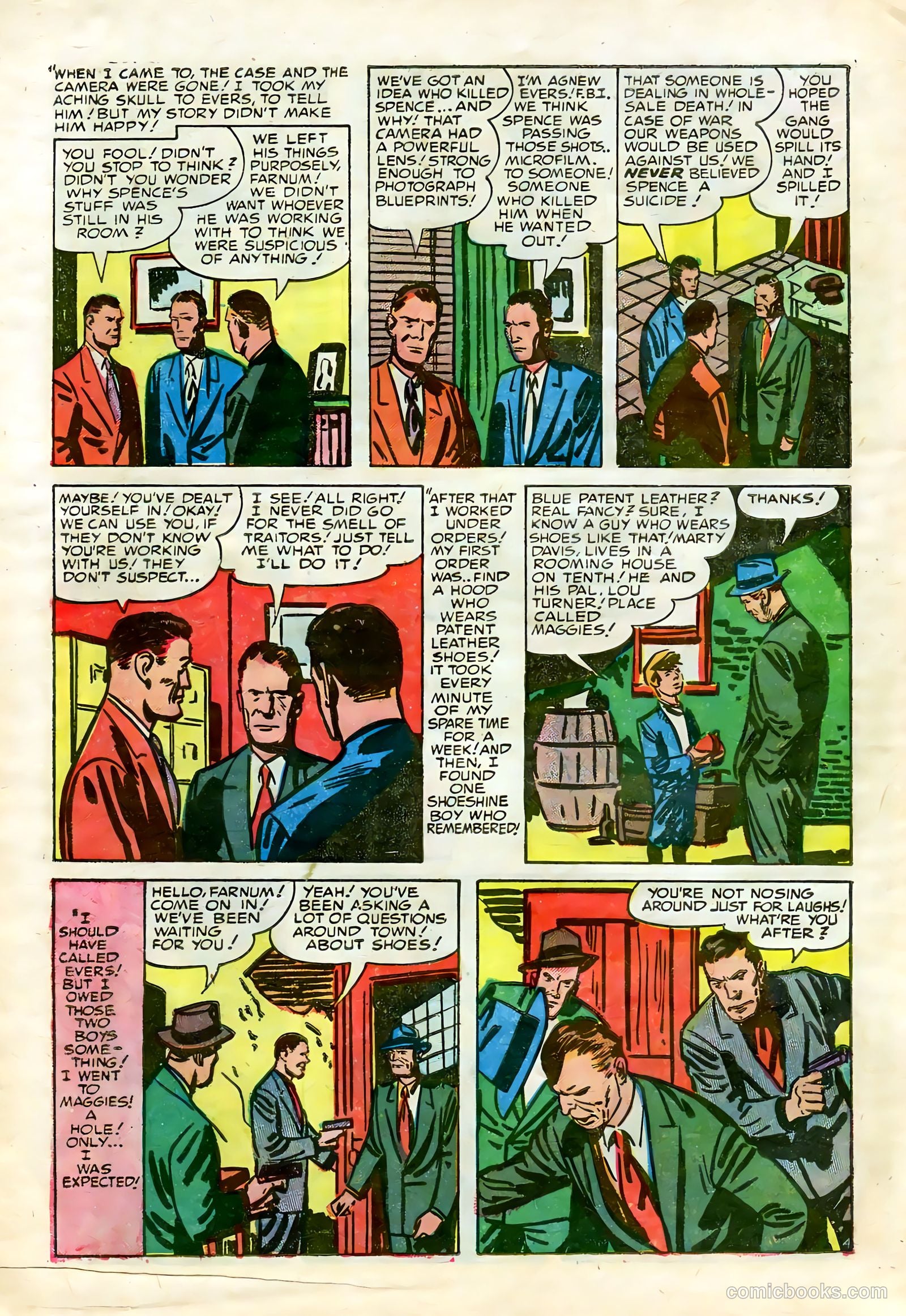 Justice Traps the Guilty #66 — page 6 of 36