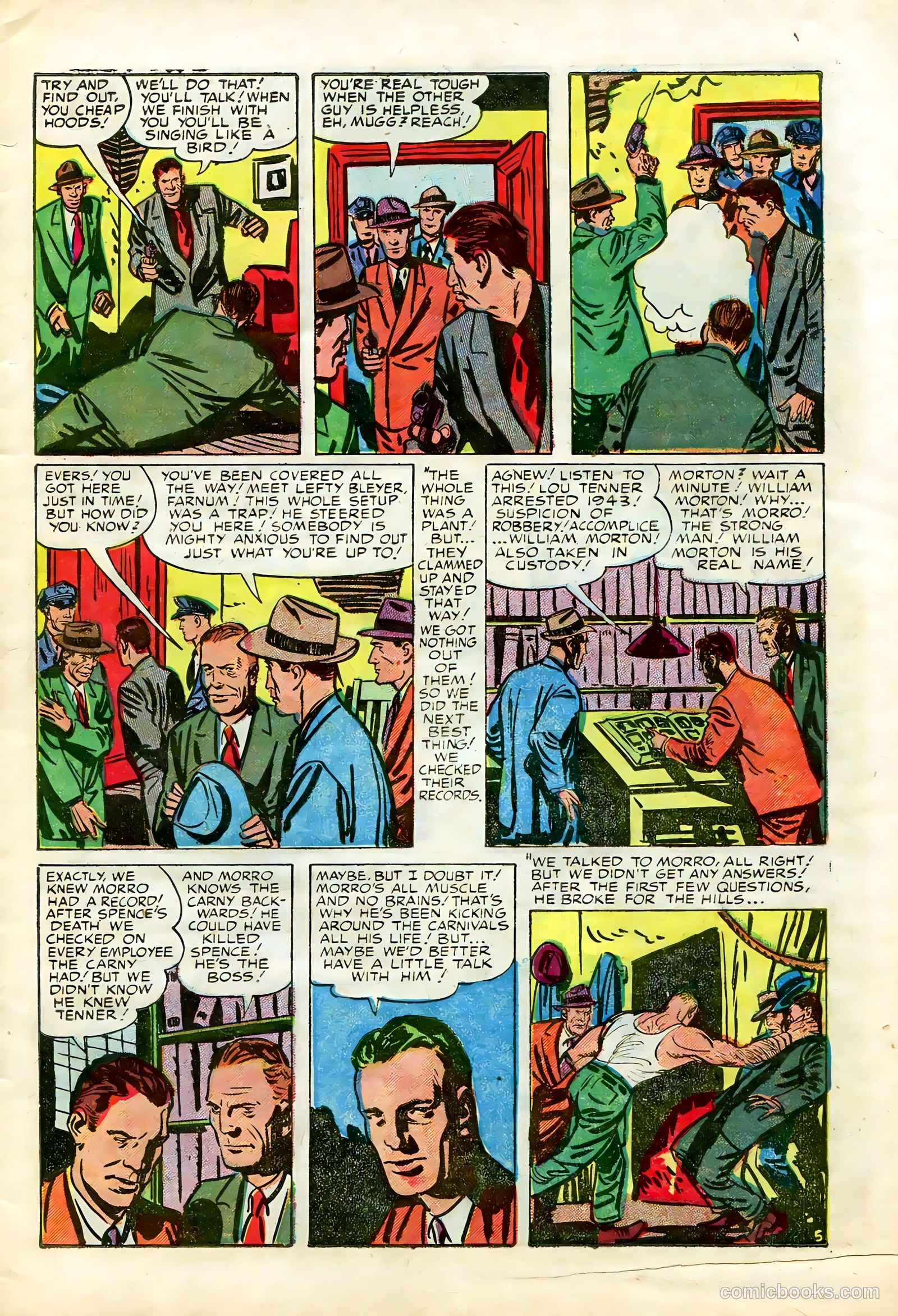 Justice Traps the Guilty #66 — page 7 of 36