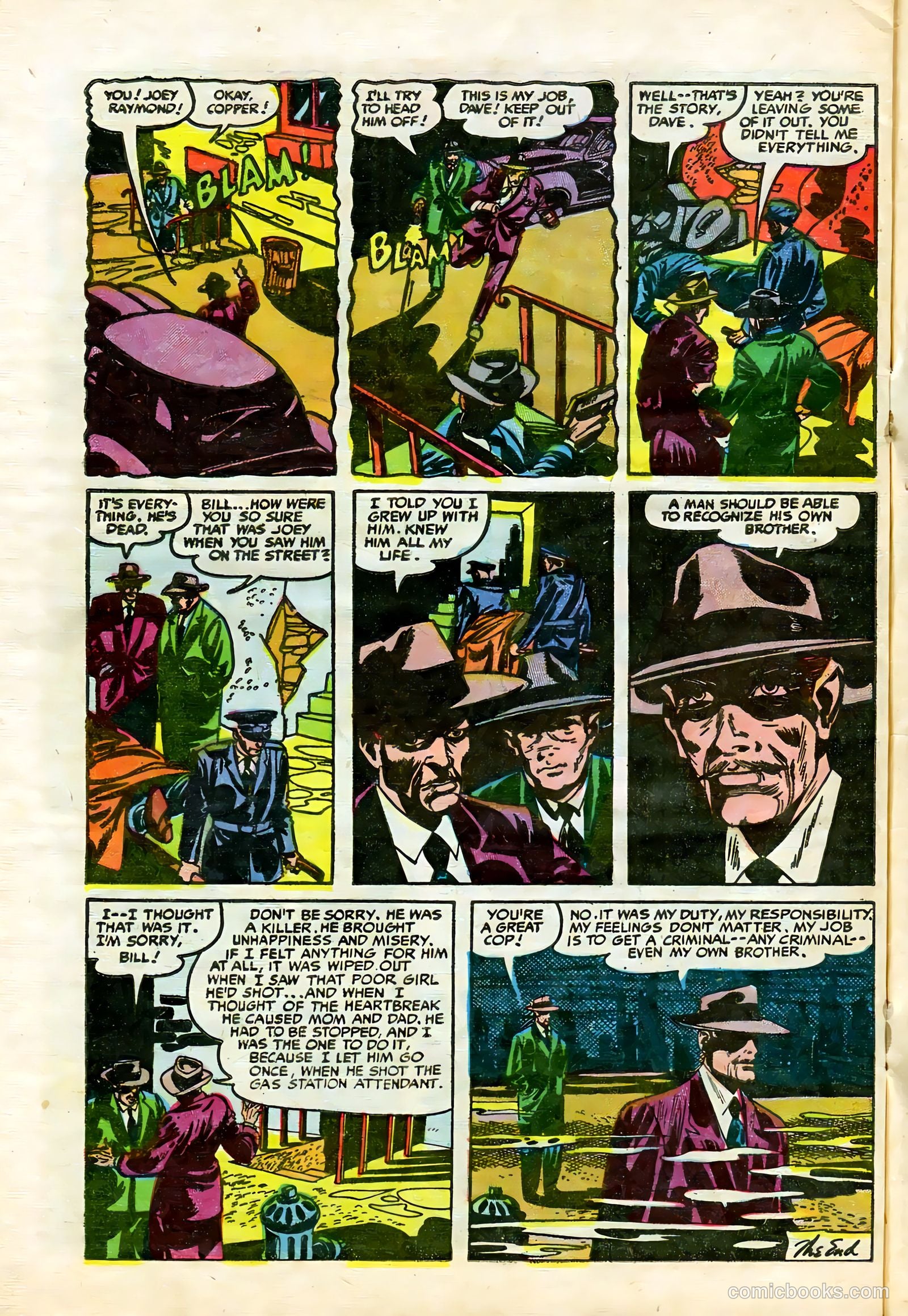 Justice Traps the Guilty #66 — page 32 of 36