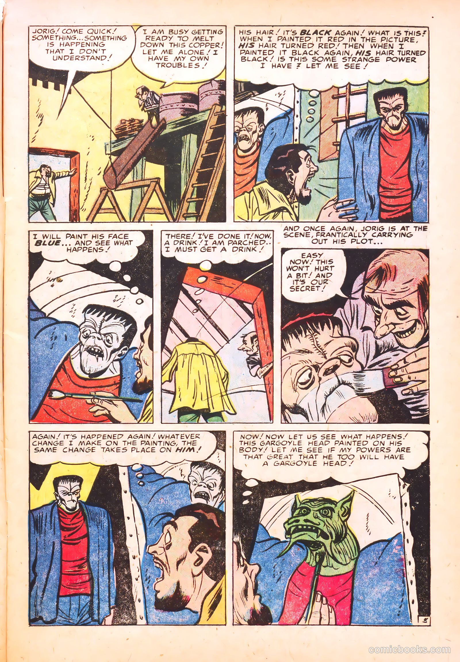 Frankenstein #30 — page 7 of 36