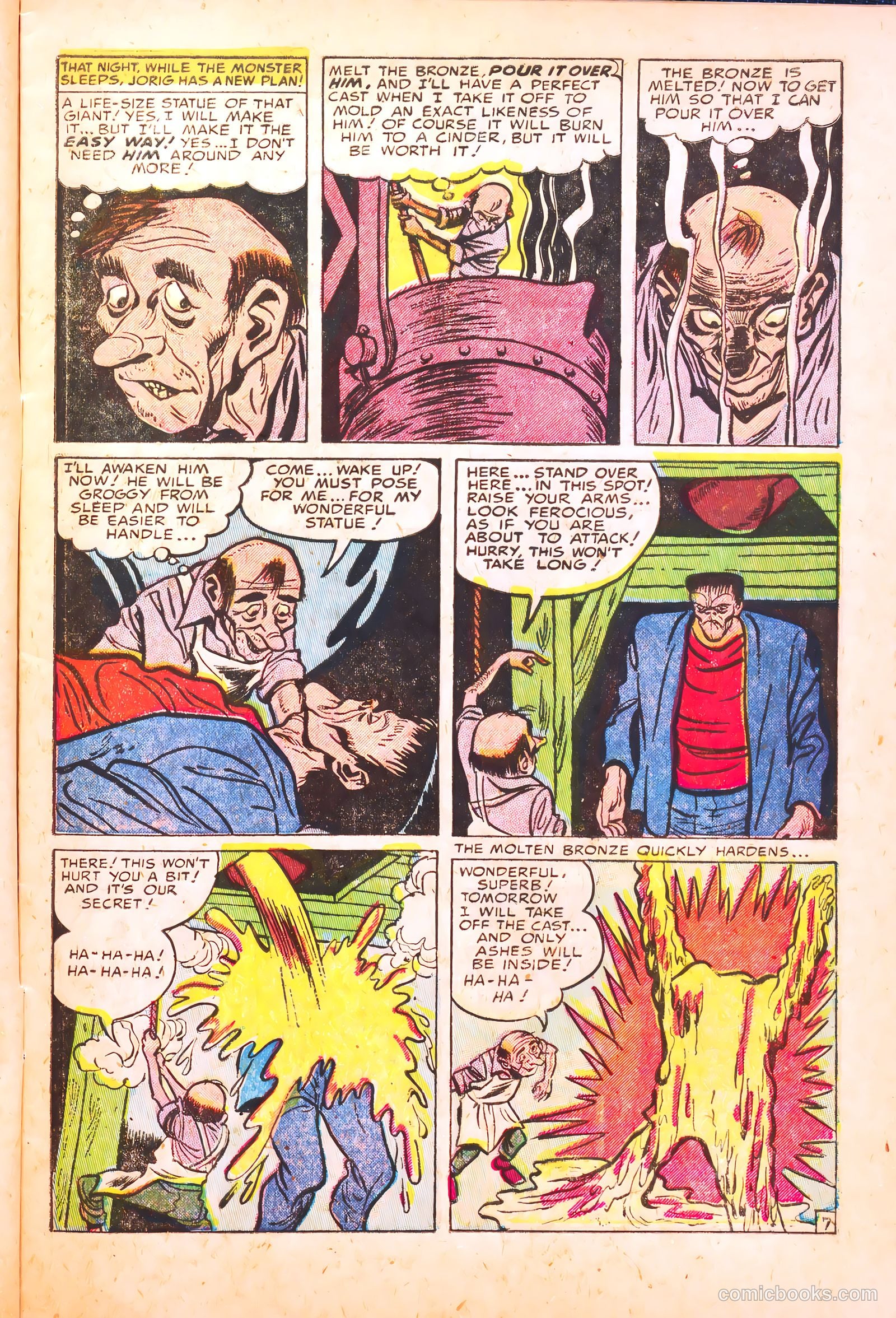 Frankenstein #30 — page 9 of 36