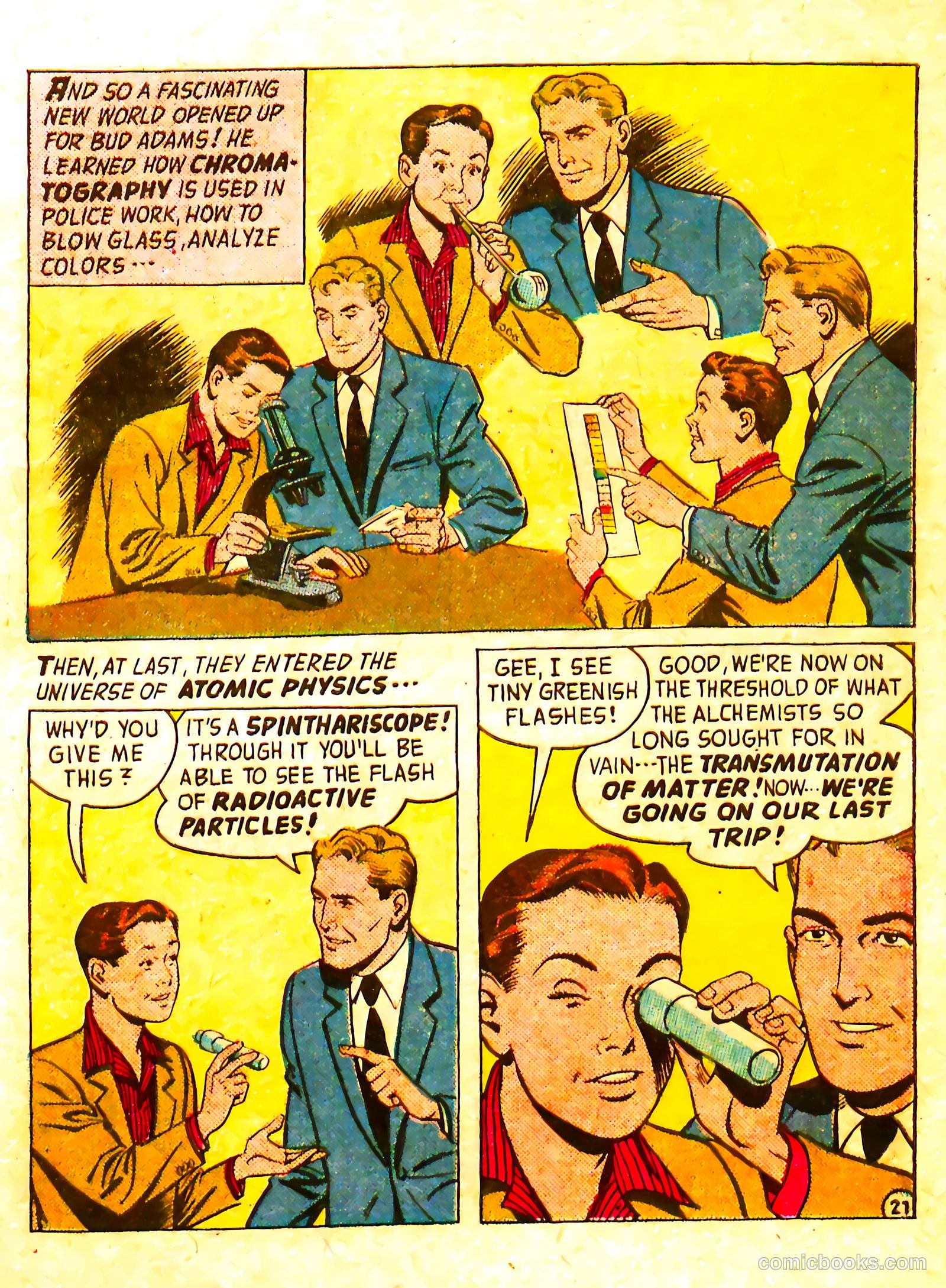 Adventures in Science #nn — page 28 of 35