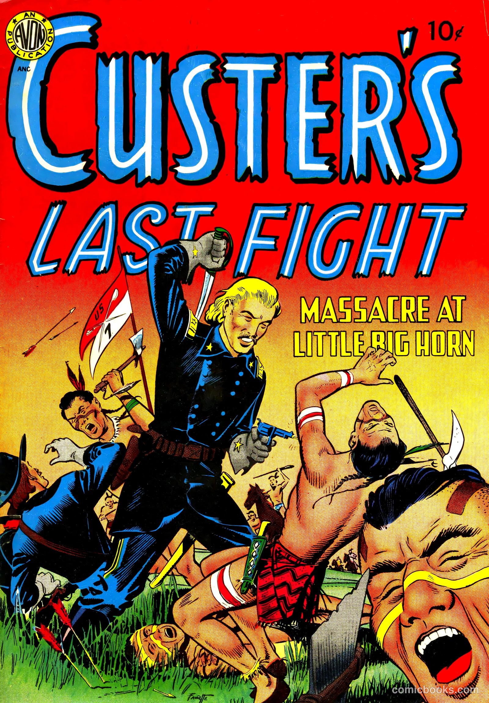 Custer's Last Fight #nn — page 1 of 36