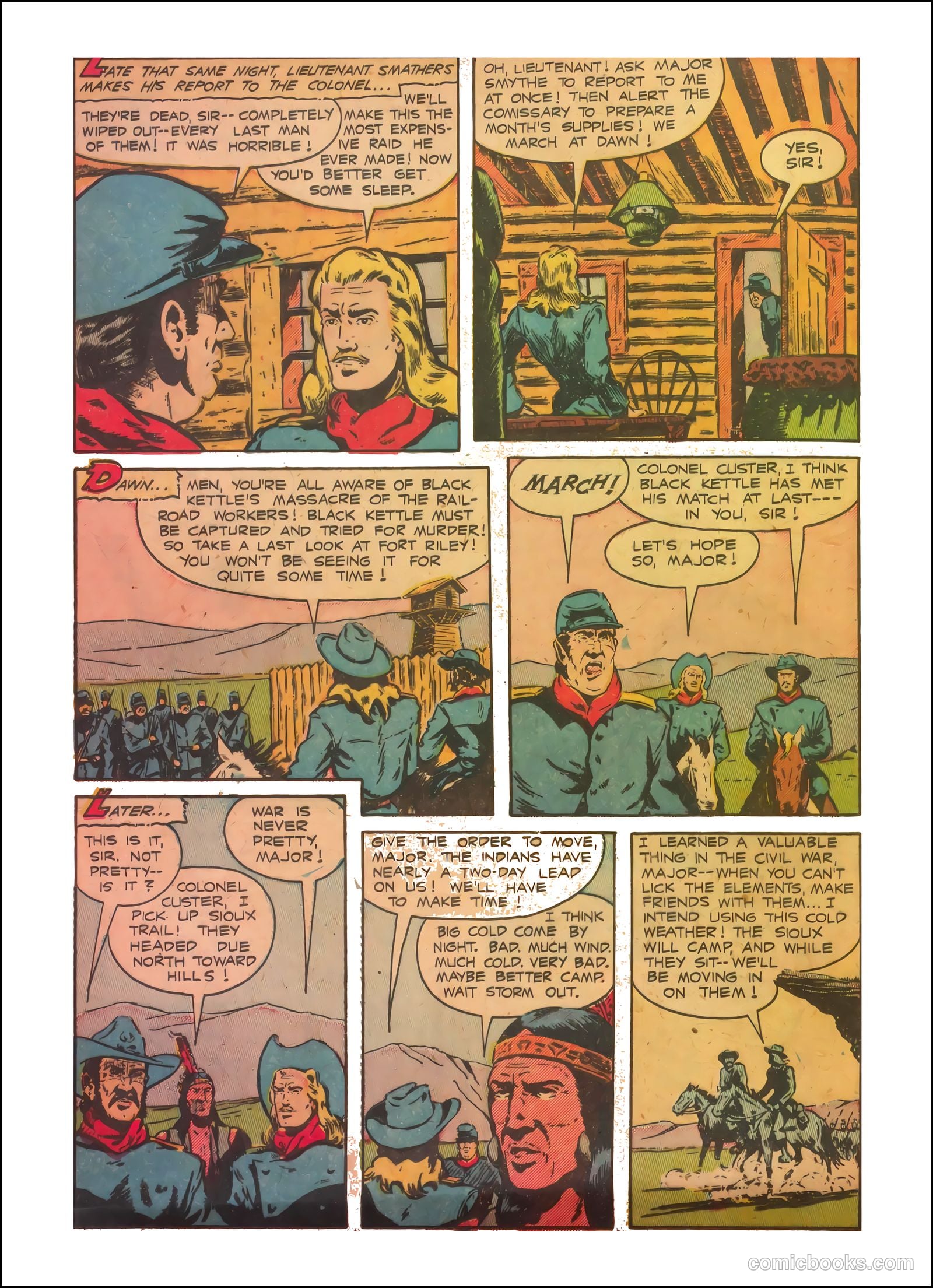 Custer's Last Fight #nn — page 12 of 36