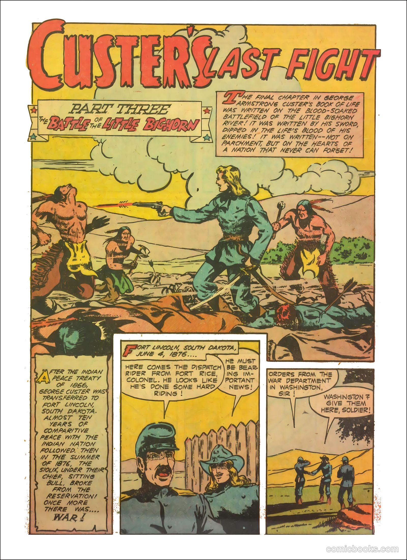 Custer's Last Fight #nn — page 17 of 36