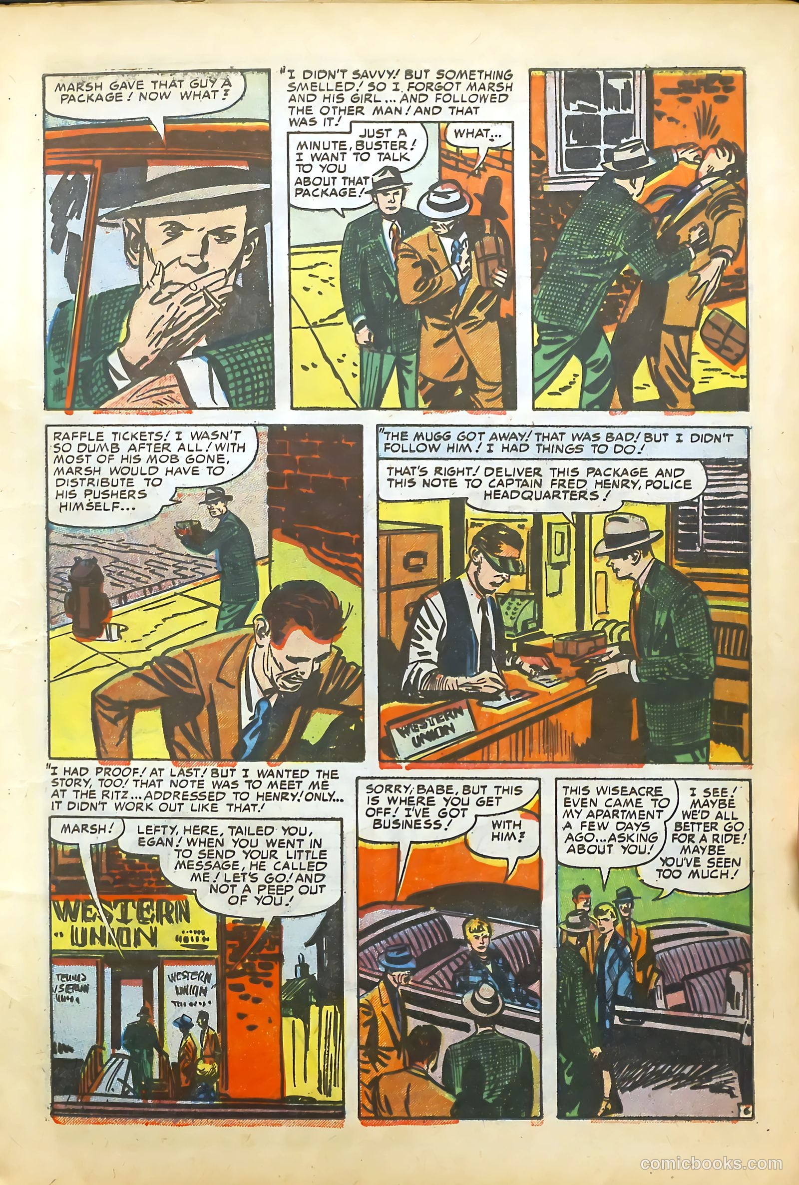 Headline Comics #68 — page 9 of 36