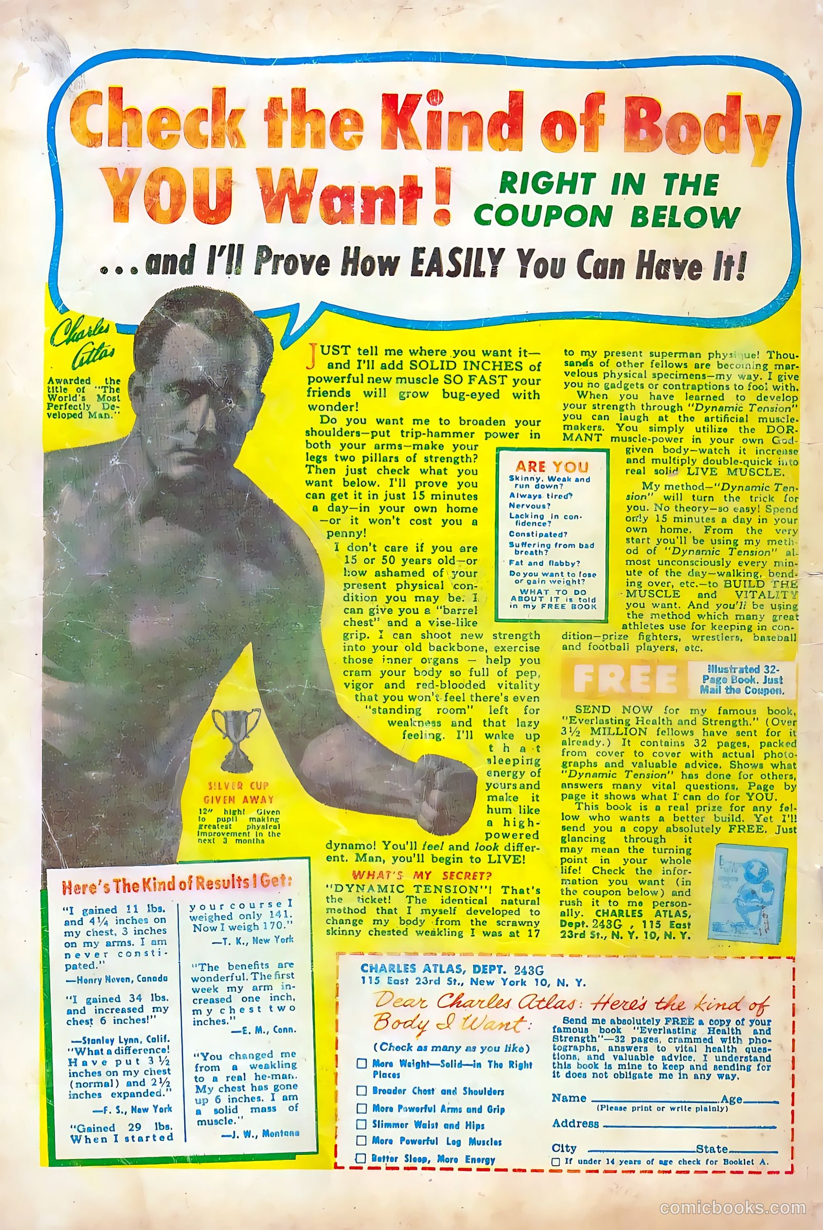 Headline Comics #66 — page 36 of 36