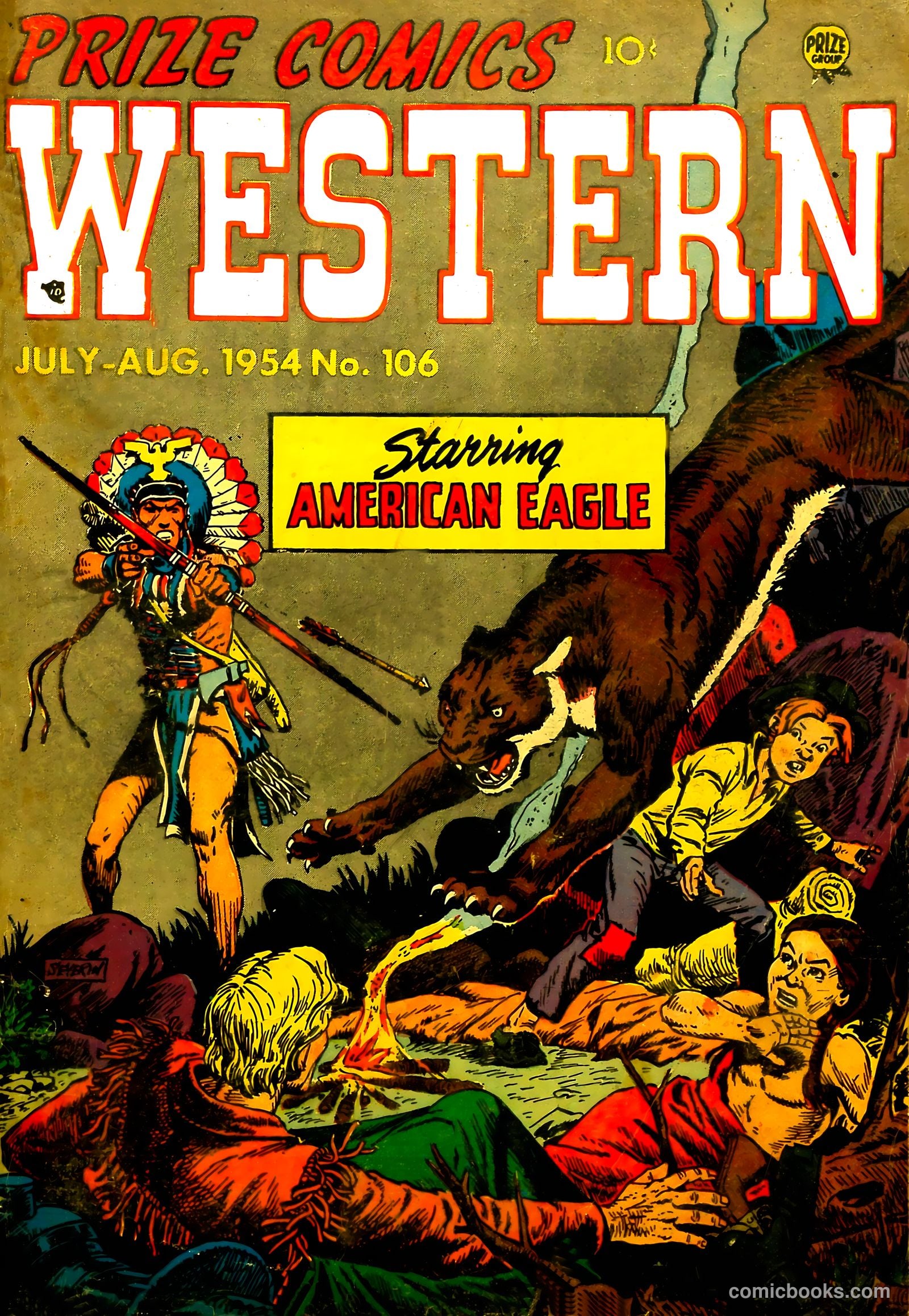Prize Comics Western #106 — page 1 of 36