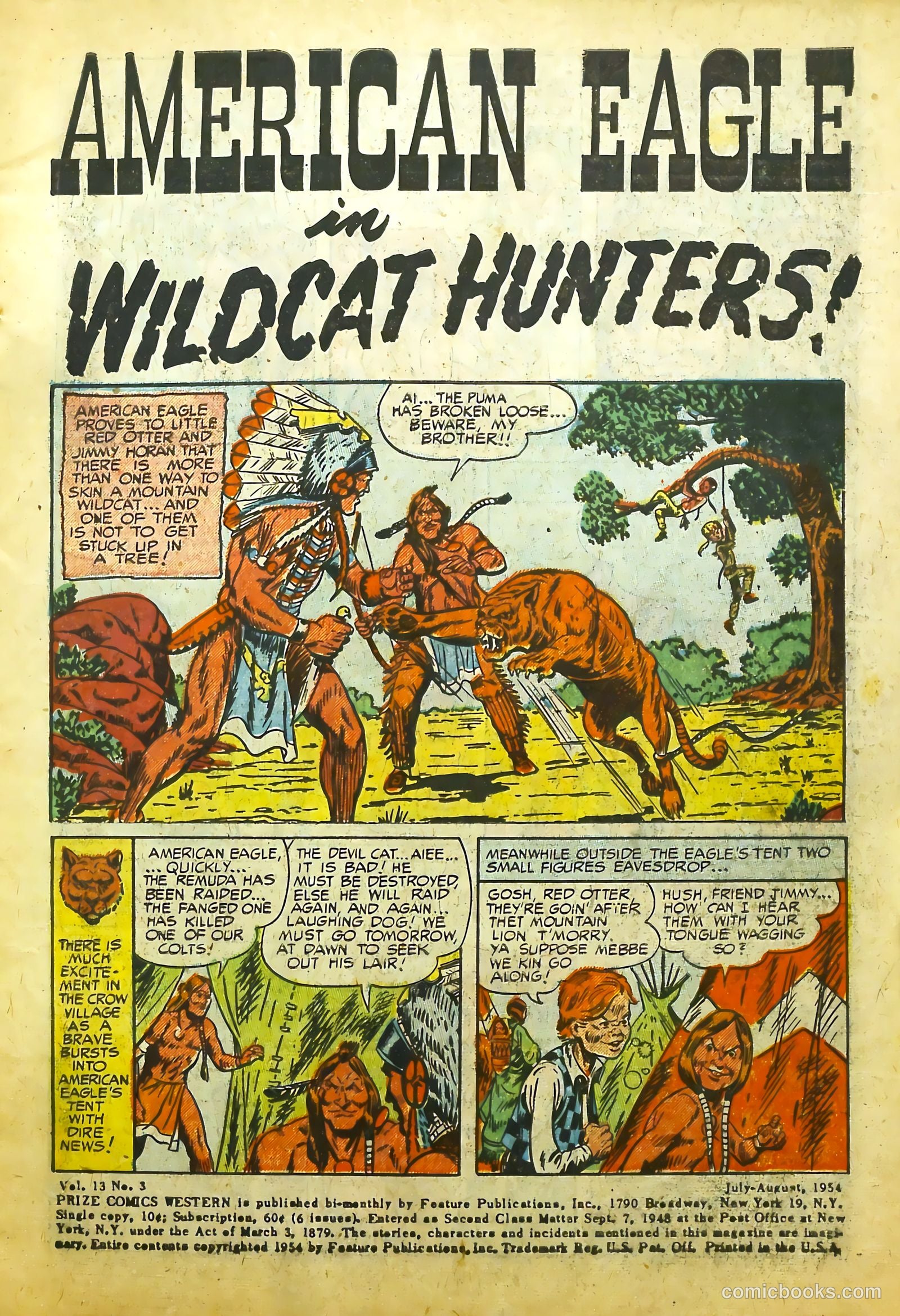 Prize Comics Western #106 — page 3 of 36
