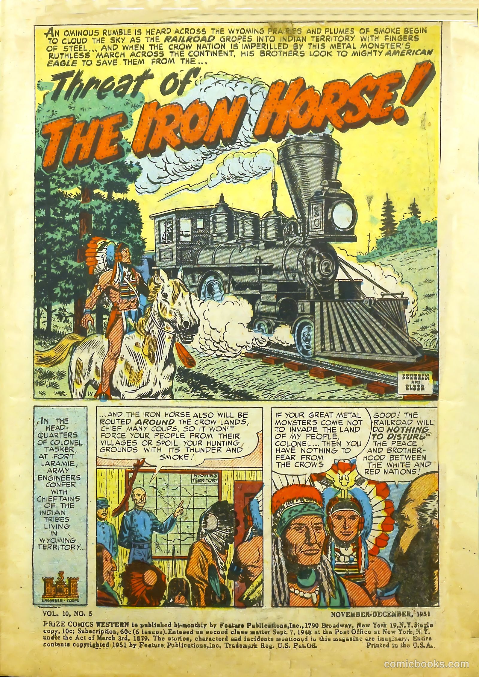 Prize Comics Western #90 — page 3 of 44