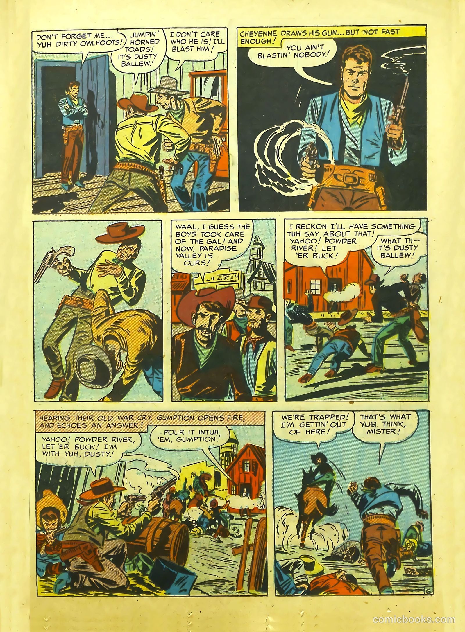 Prize Comics Western #90 — page 19 of 44